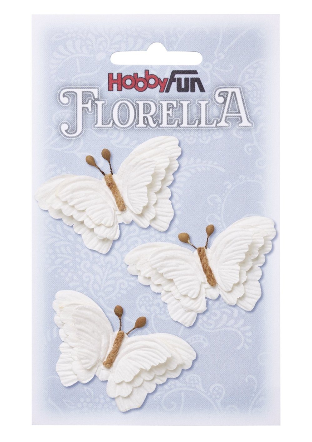 aus Maulbeer-Papier, Dekofigur HobbyFun Schmetterlinge ca.6 FLORELLA