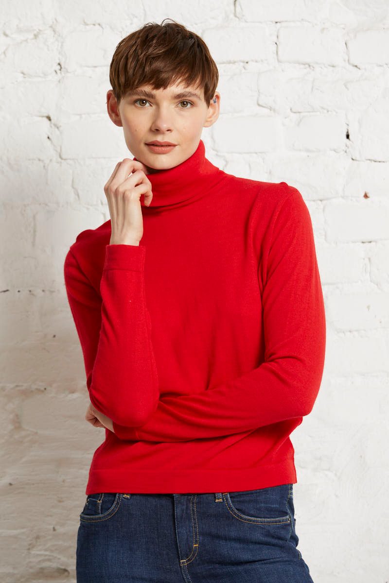 wunderwerk Rollkragenpullover Core rollneck merino