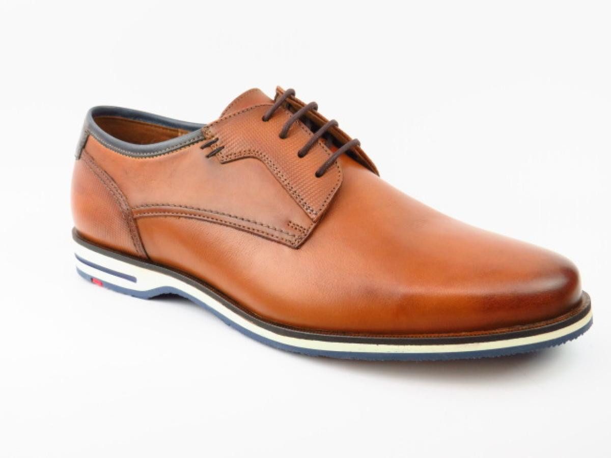 Lloyd King cognac/pazifik Schnürschuh