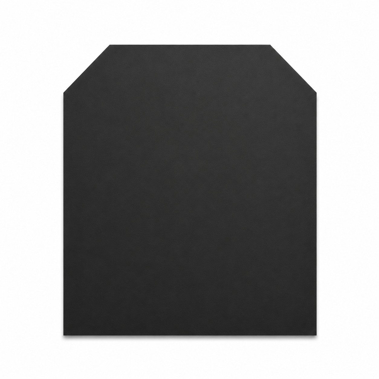 Hanseatic Bodenschutzplatte für Kaminöfen Sechseck 100 Stahl, 1-St., Stahl-Sechseck, 100 x 120 cm, 2mm Stärke, schwarz, zum Funkenschutz