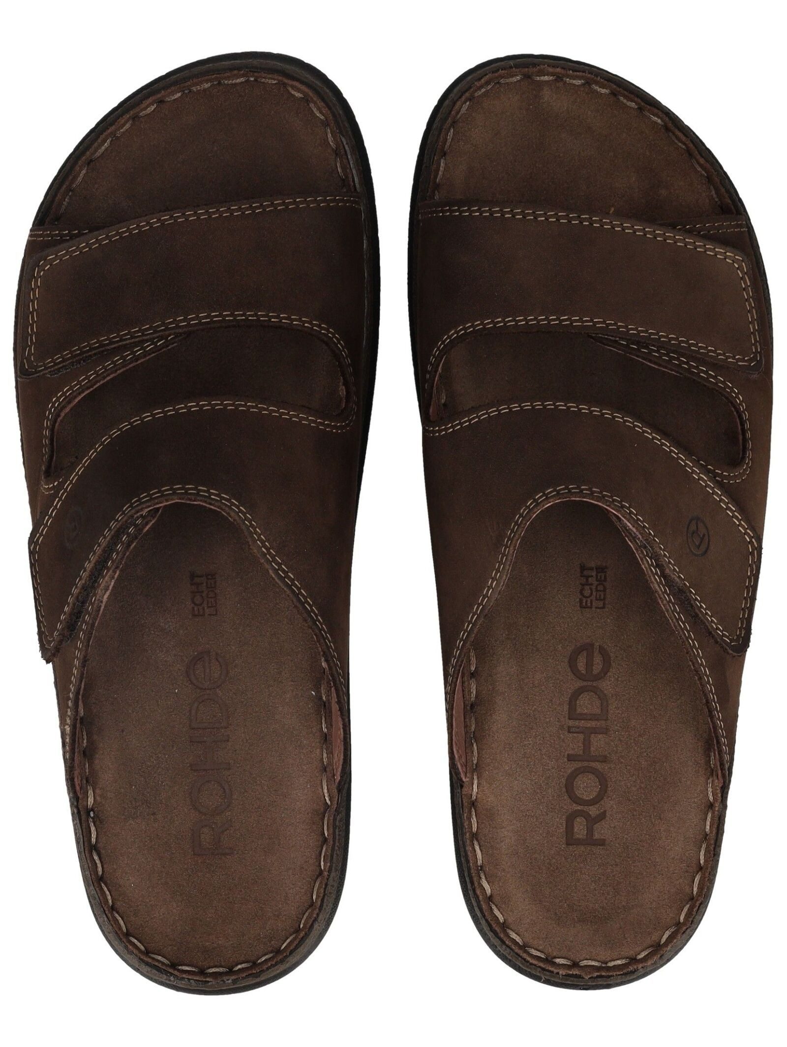 Rohde Rohde Pantoletten Nubukleder Pantolette
