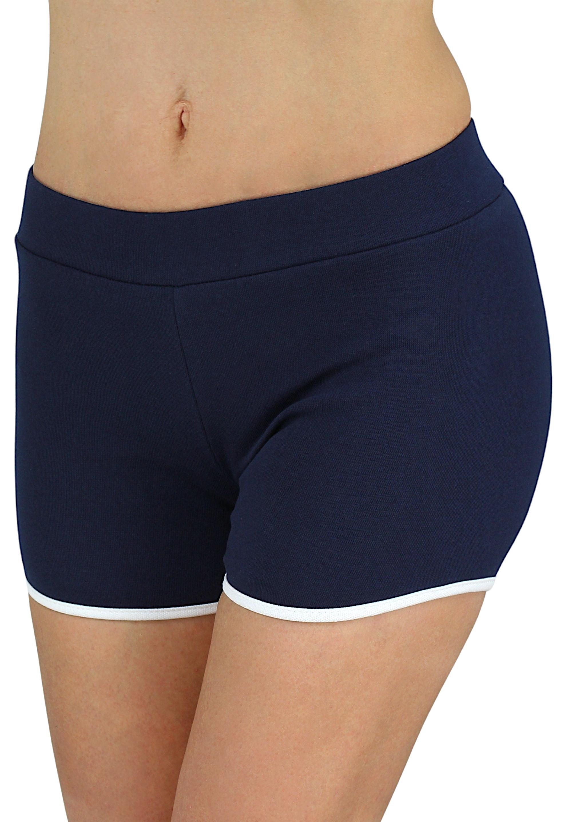 Sport Shorts 06 Dunkelblau / Wieß