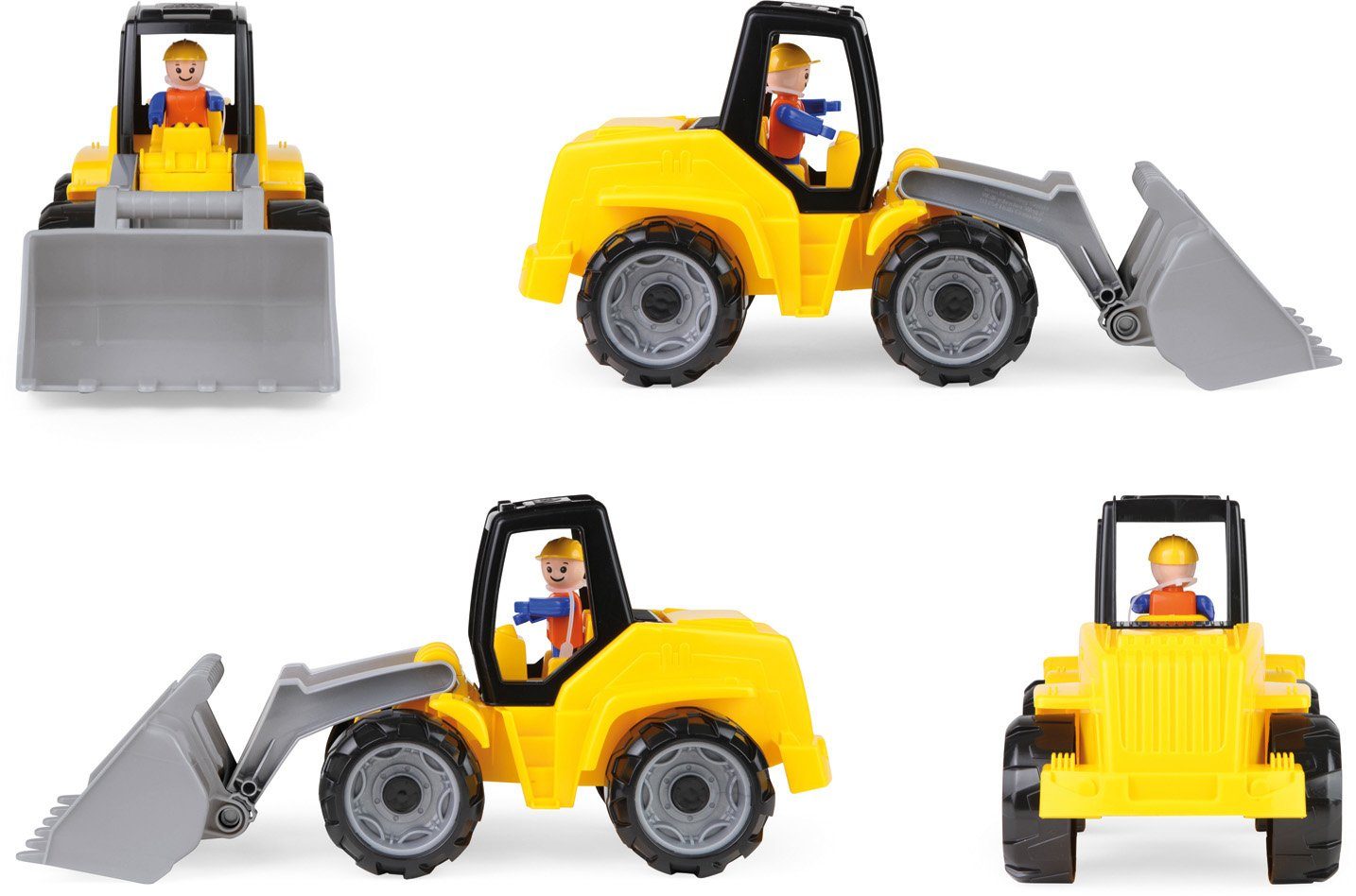 Lena® Spielzeug-Radlader TRUXX Schaufellader, Made in Europe