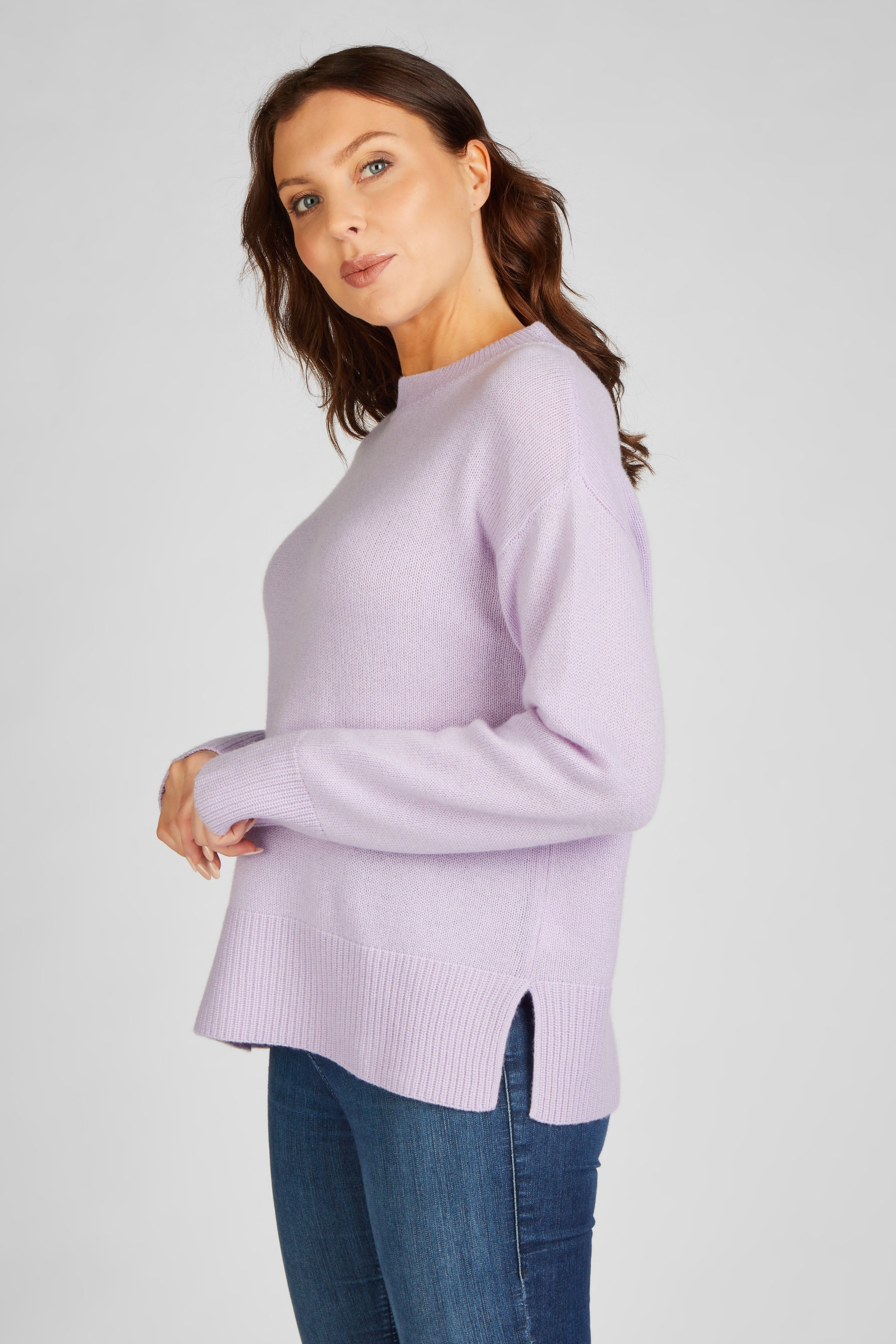 FUNK since 1776 Kaschmirpullover Modischer Rundhalspullover günstig online kaufen