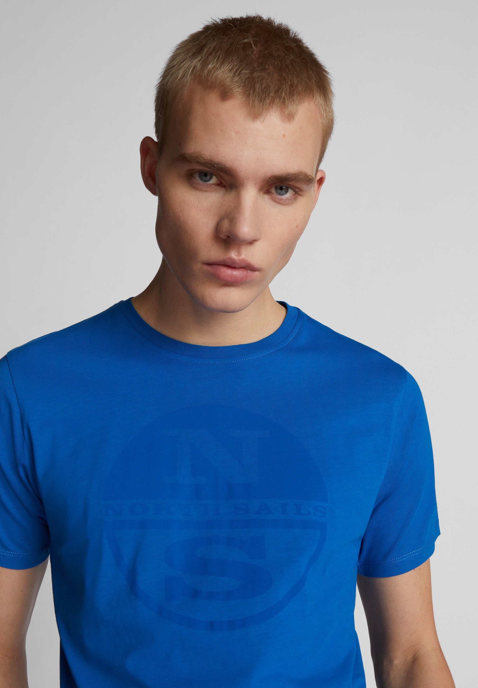 Maxi-Logo BLUE Sails SNORKEL T-Shirt T-shirt North mit