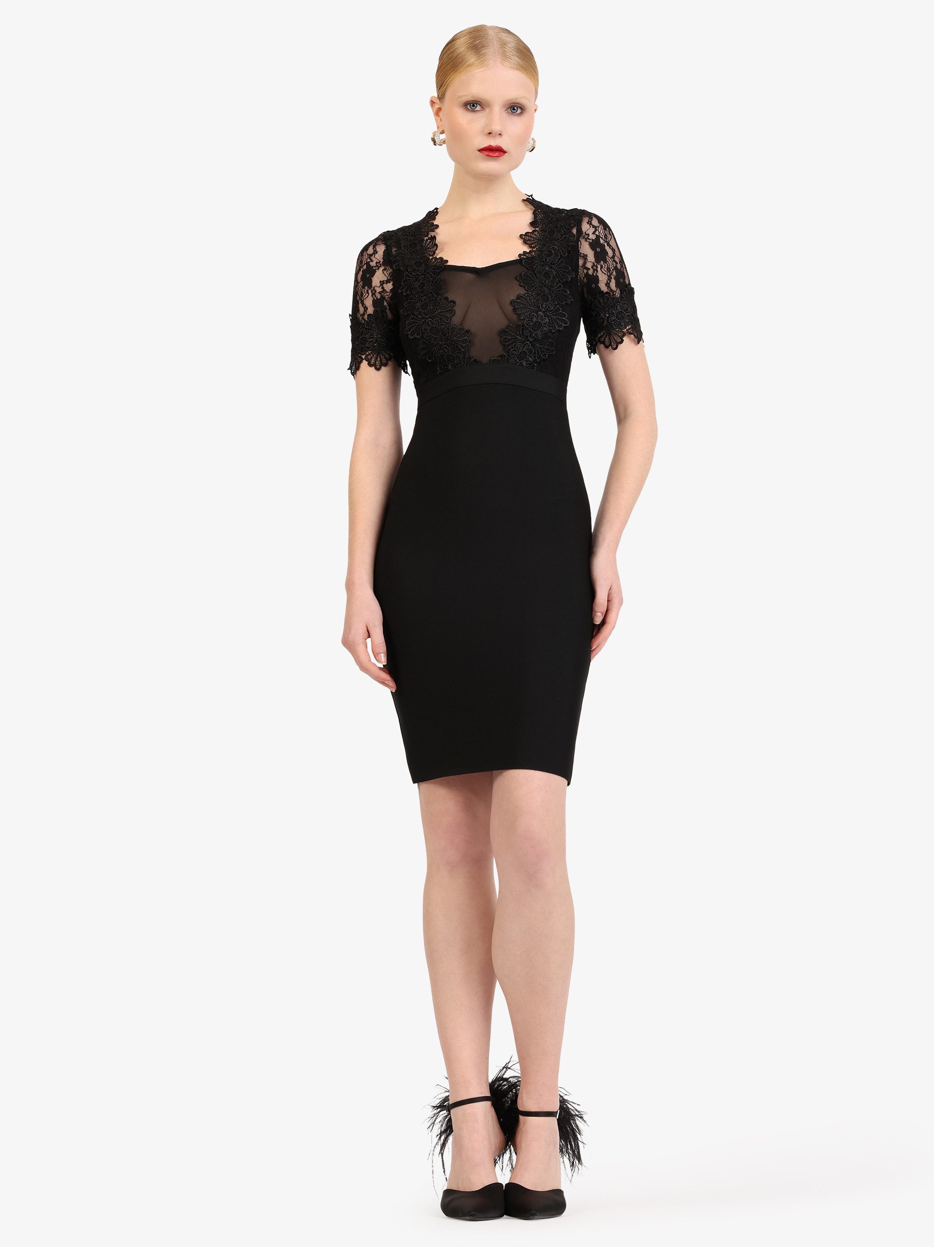 Kraimod Abendkleid mit Spitze
