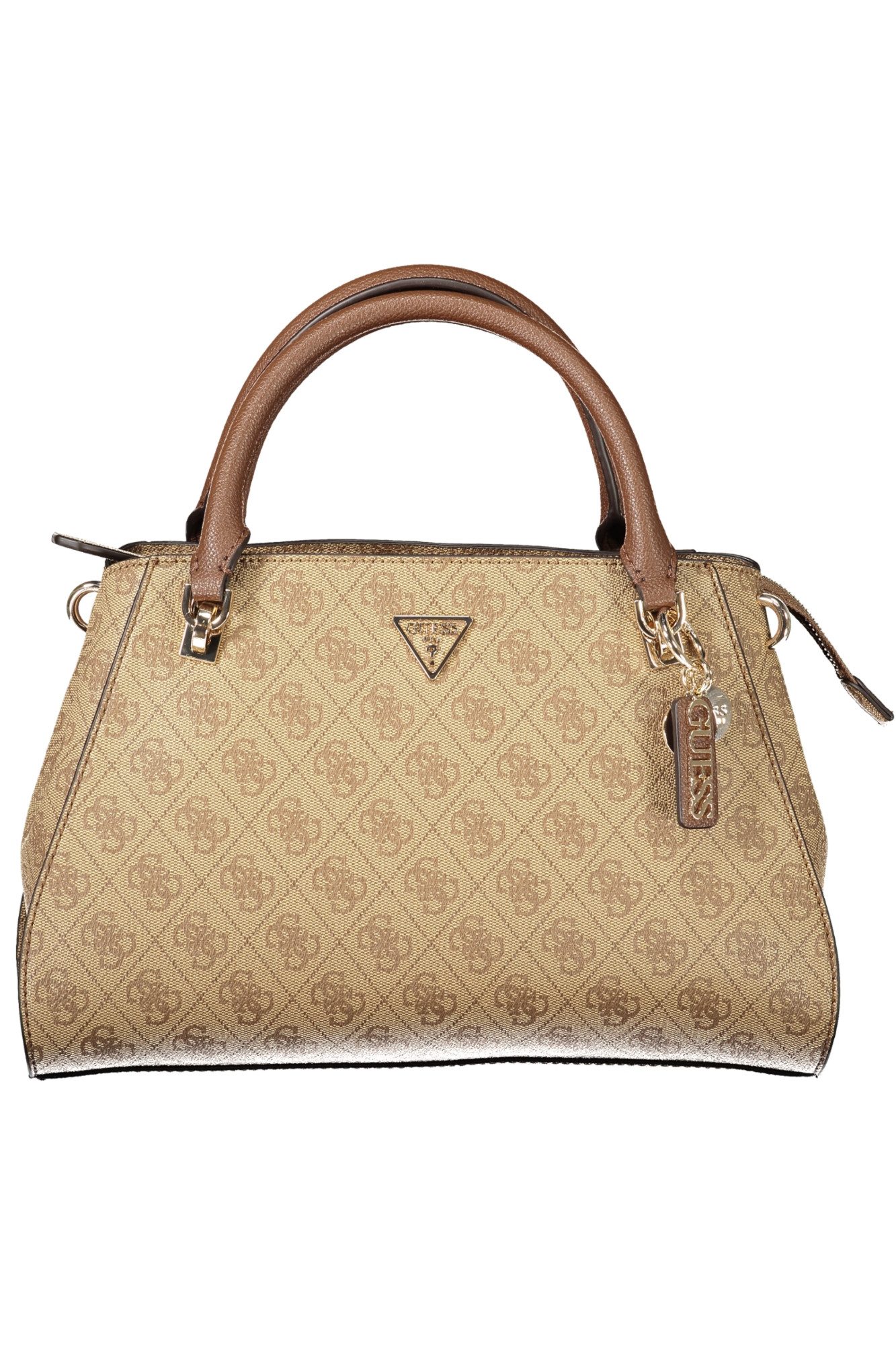 GUESS JEANS Umhängetasche, Beige Damentasche mit verstellbarem Gurt & vielen Fächern kaufen