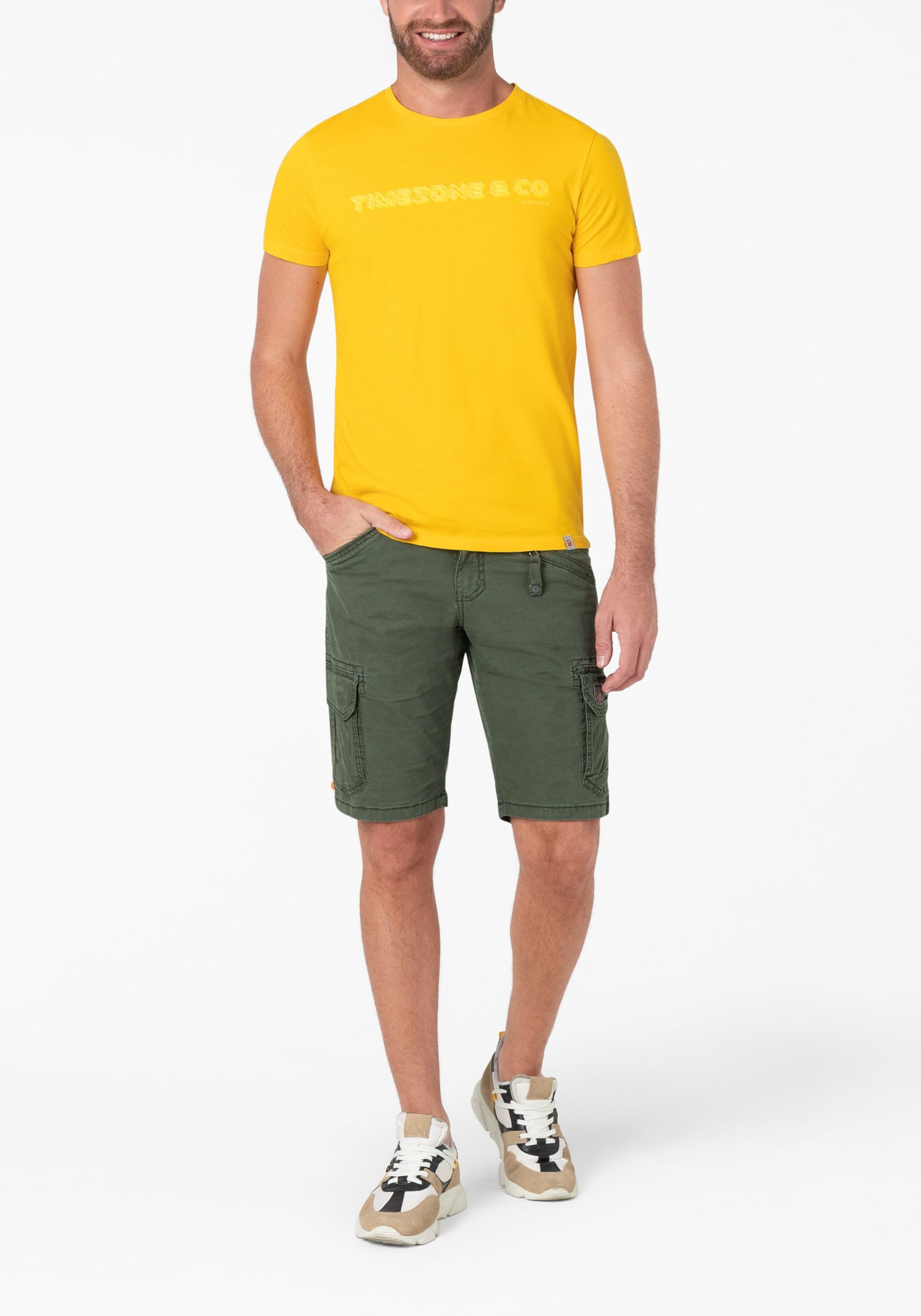 TIMEZONE Cargoshorts Kurzes Design Cargo Regular Mid Waist Pants Regular RykerTZ Short