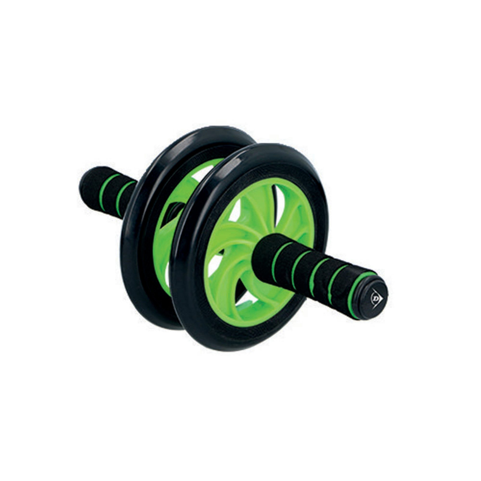 Dunlop Bauchmuskelmaschine Zweirädrige Bauchmuskel-Trainingsrolle, max. 100 kg speziell geformt