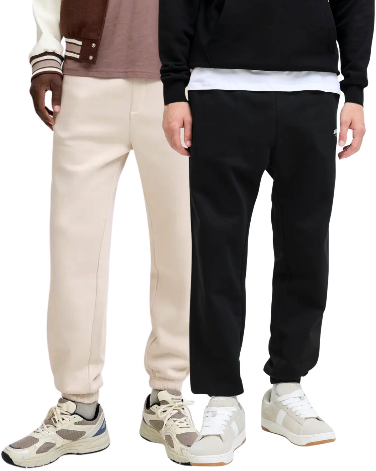 Jack & Jones Jogginghose (Spar-Set, 2er-Pack) Bequeme Jogginghose für Herren im Doppelpack