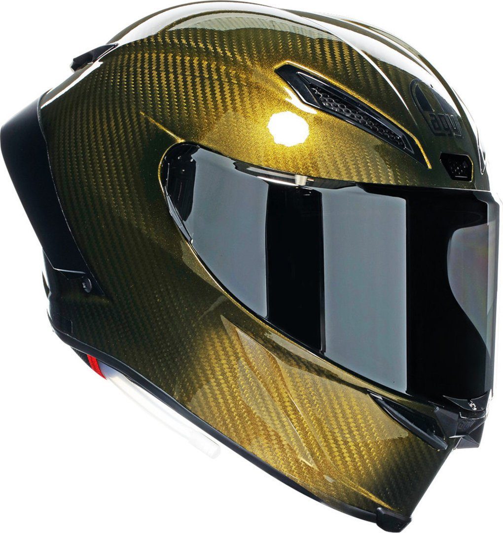 AGV Motorradhelm Pista GP RR Oro Helm, Notfallsystem-Polsterung (EQRS)