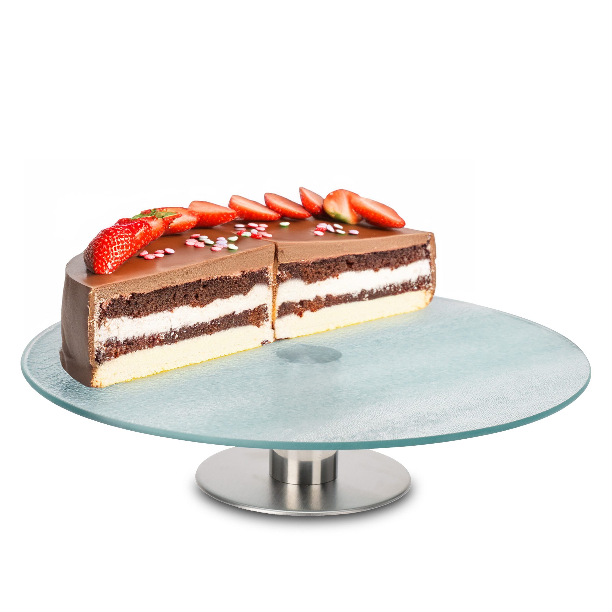 Tortenständer Glas Kuchenplatte - Ø 30 cm
