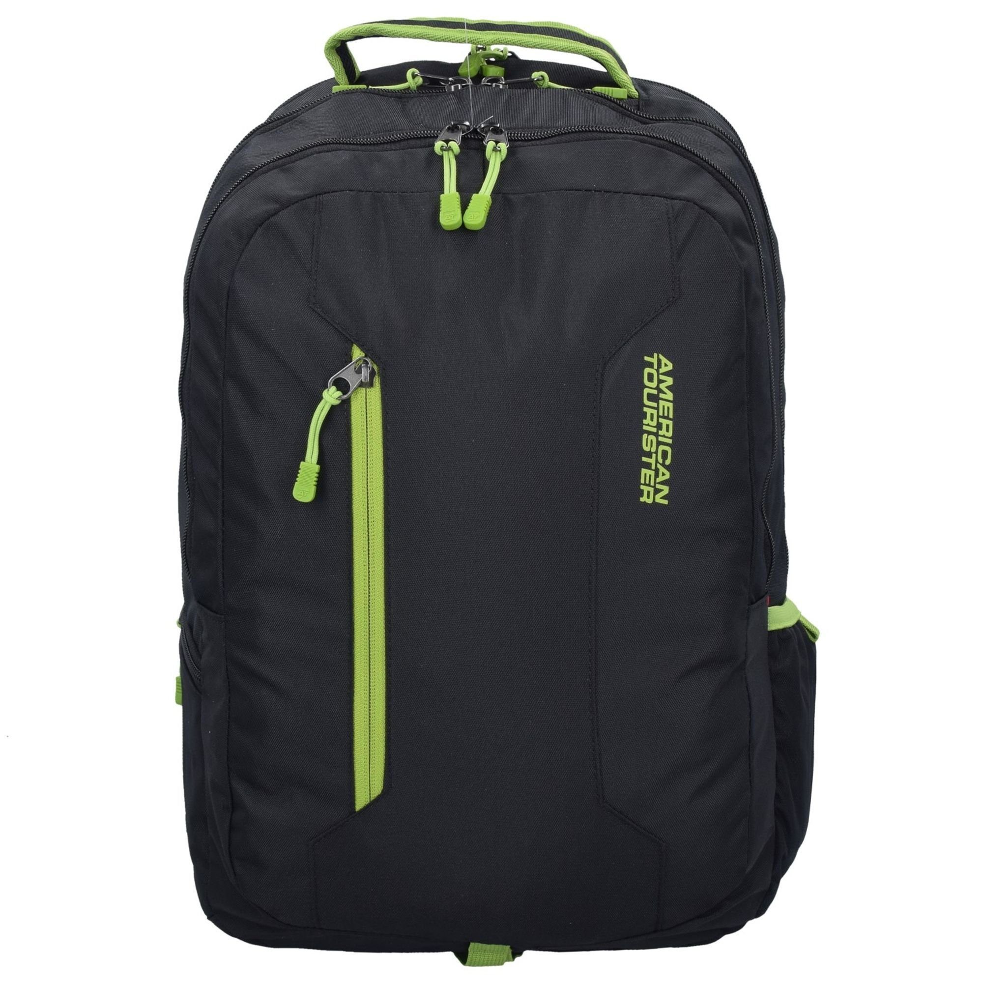 American Tourister® Laptoprucksack Urban Groove, Polyester black lime green