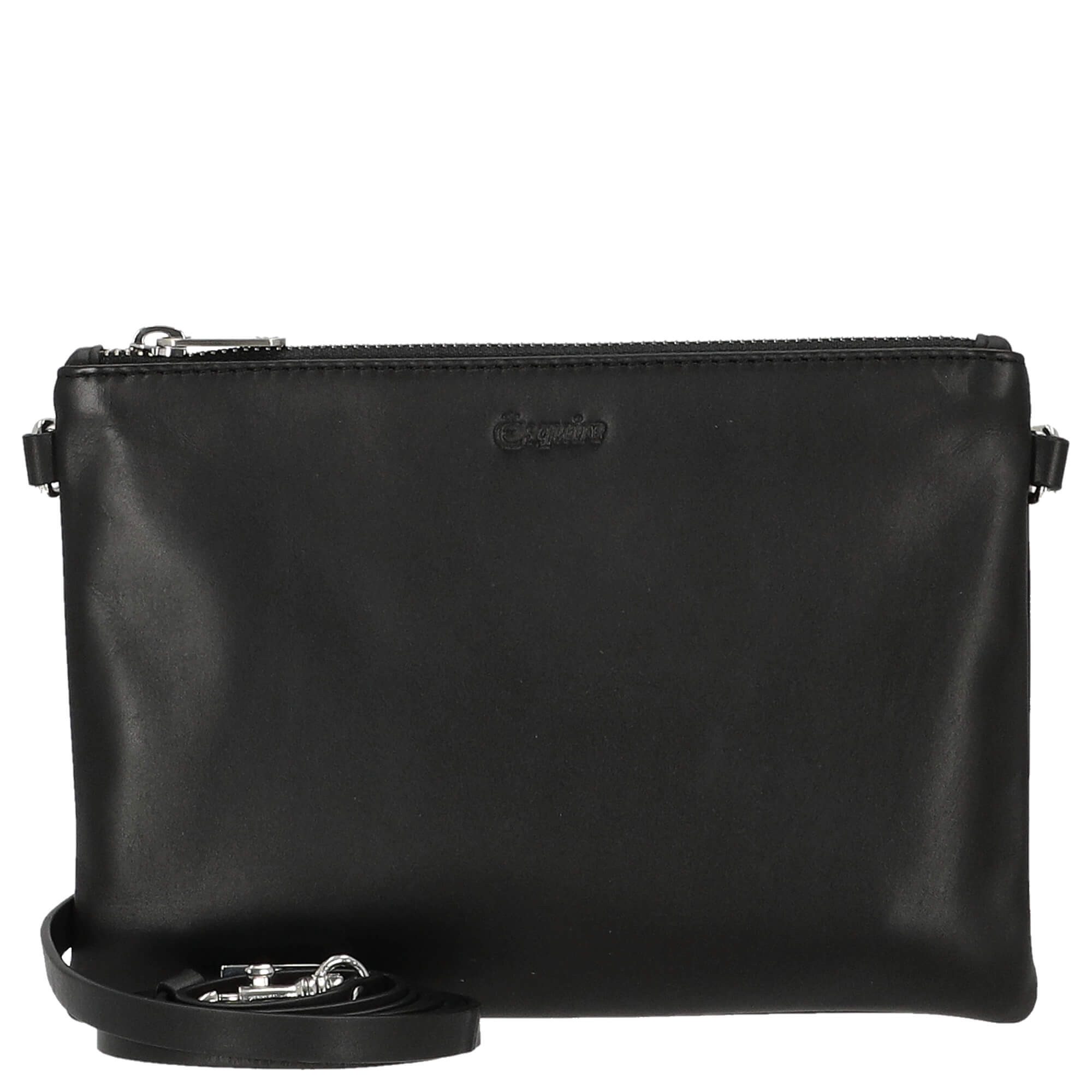 Esquire Umhängetasche Silk - Umhängetasche 21.5 cm (black)