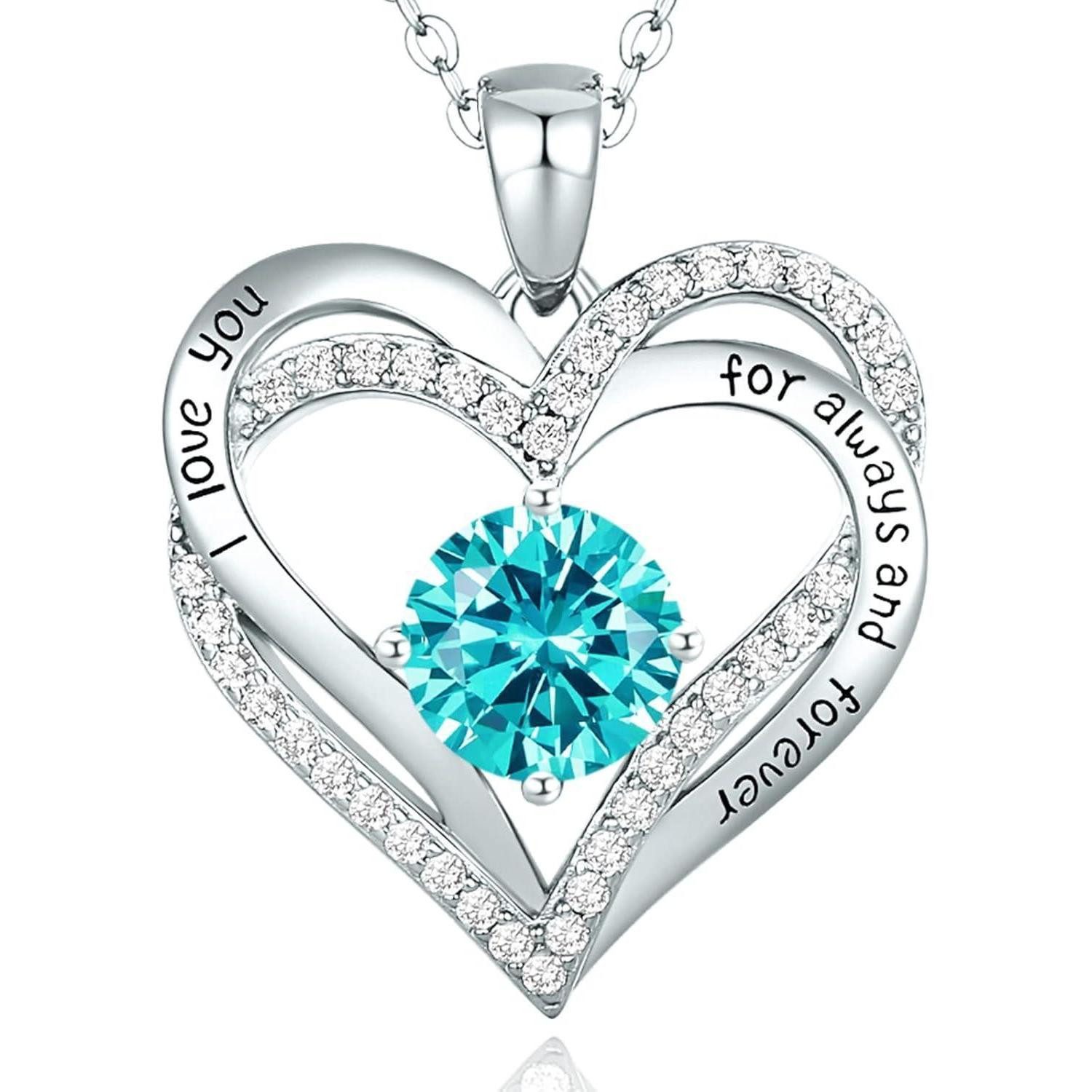 LuxusKollektion Herzkette Kette Damen 925 Sterling Silber Rosegold Herz Sterlingsilber Dec