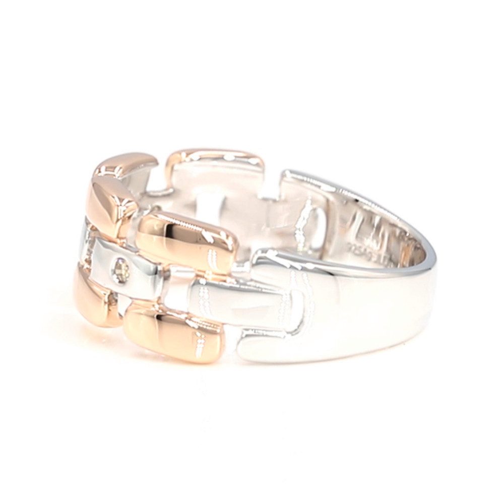 Cavill Diamantring Argyle Rose Diamant Sterling Silber Ring (1-tlg)