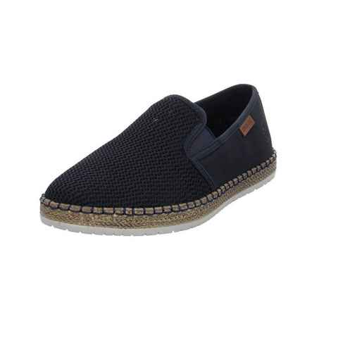 Rieker Slipper Slipper Freizeit Elegant Slip-Ons Espadrille Synthetikkombination