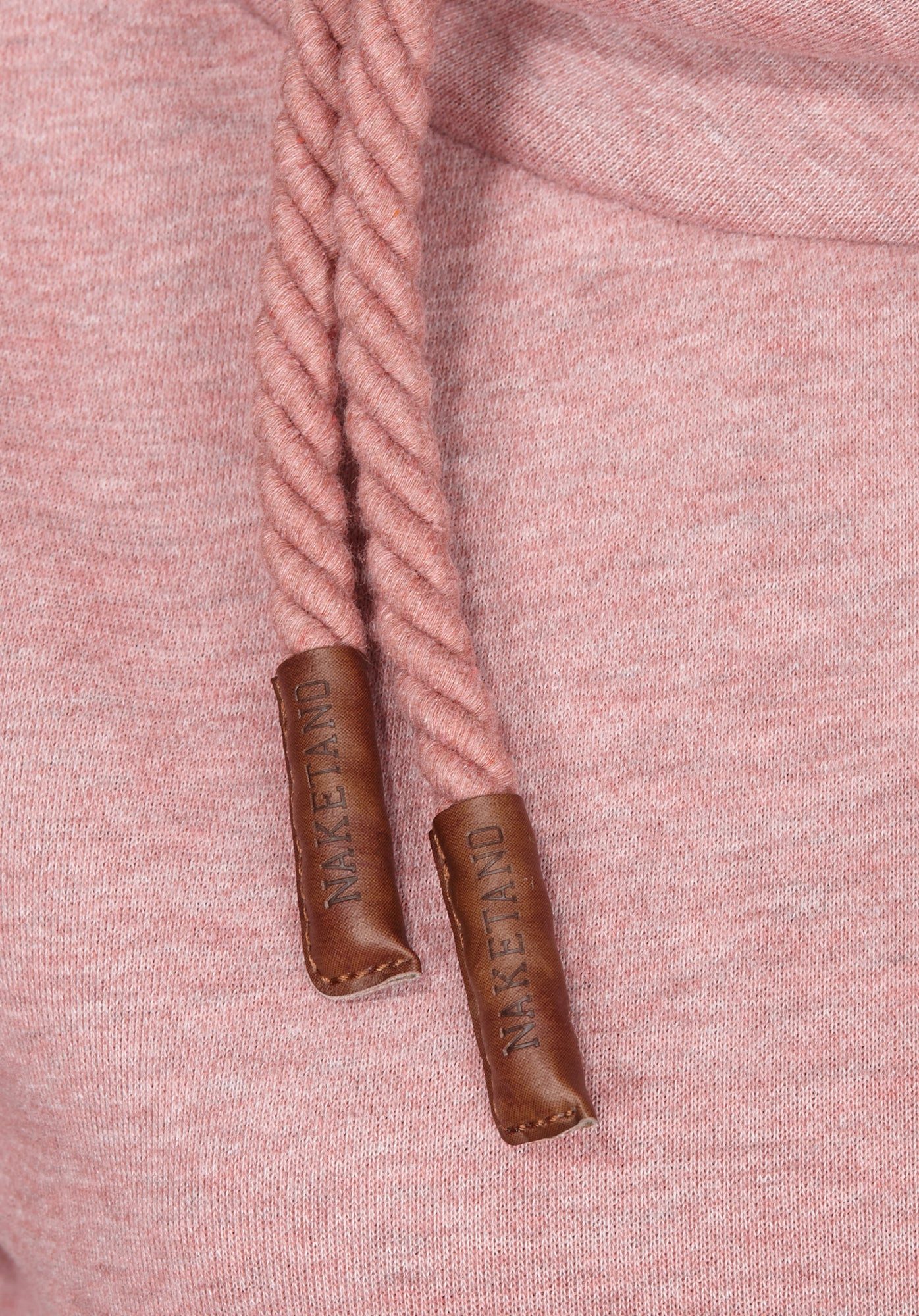 naketano Hoodie Kapuzenpullover Damen Baumwolle, weich, Kapuze, Kängurutasche (Spar-Set, Darth) Hoodie, weiche Sweatware, Rippbündchen, Streetwear, Loungewear