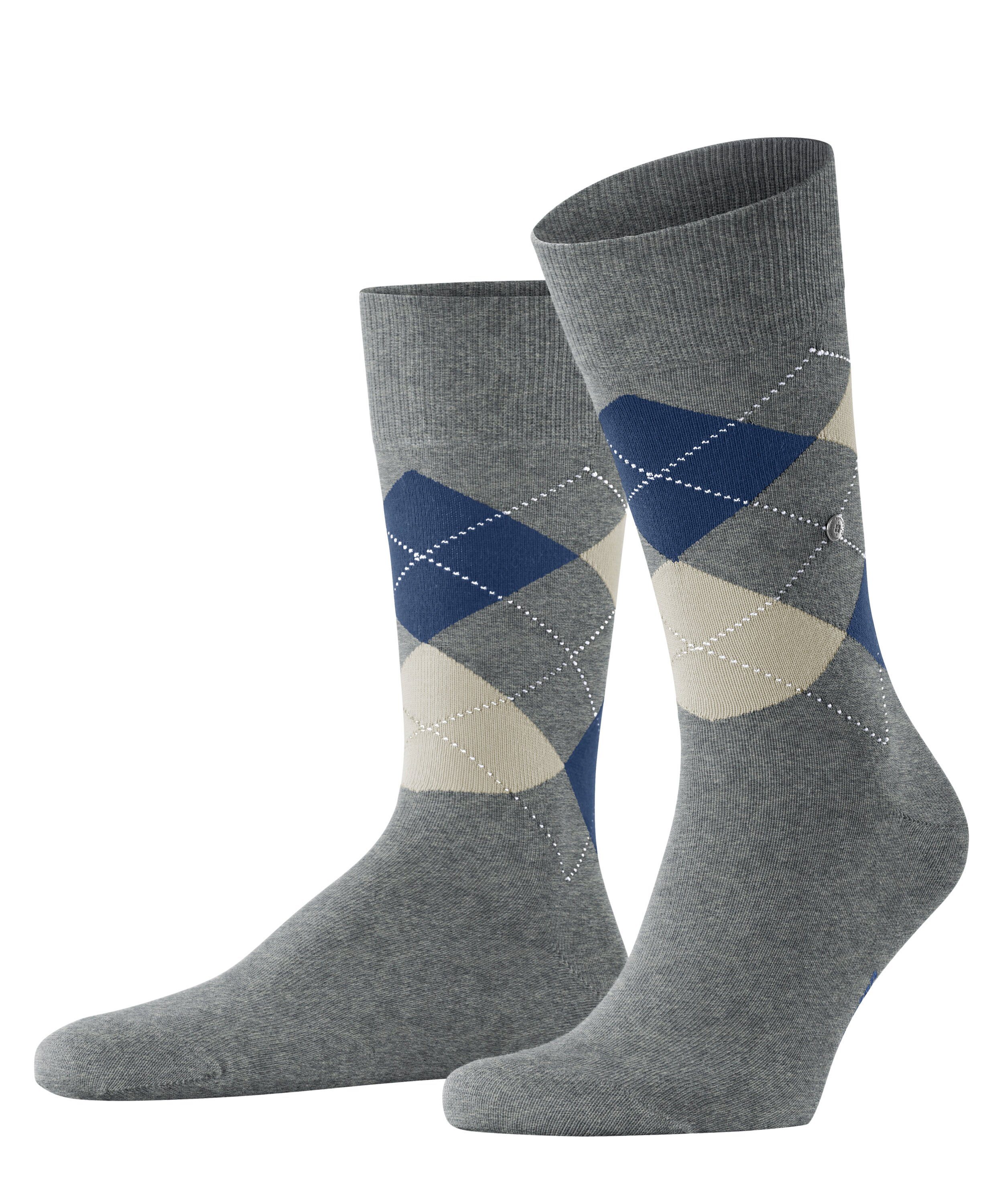 Burlington Socken King (1-Paar) light grey mel. (3393)