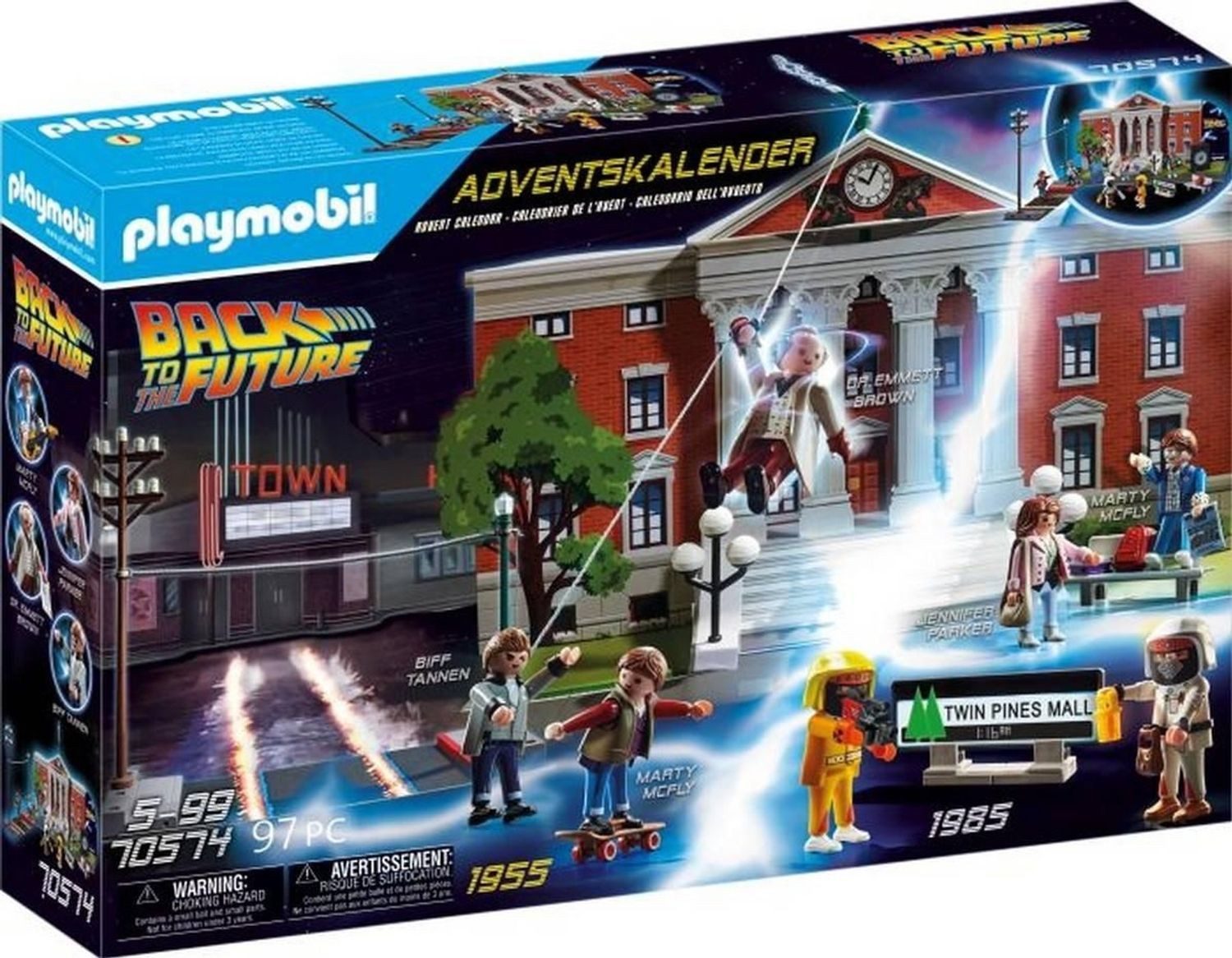 Playmobil® Spielzeug-Adventskalender Kalender (Back to the günstig online kaufen