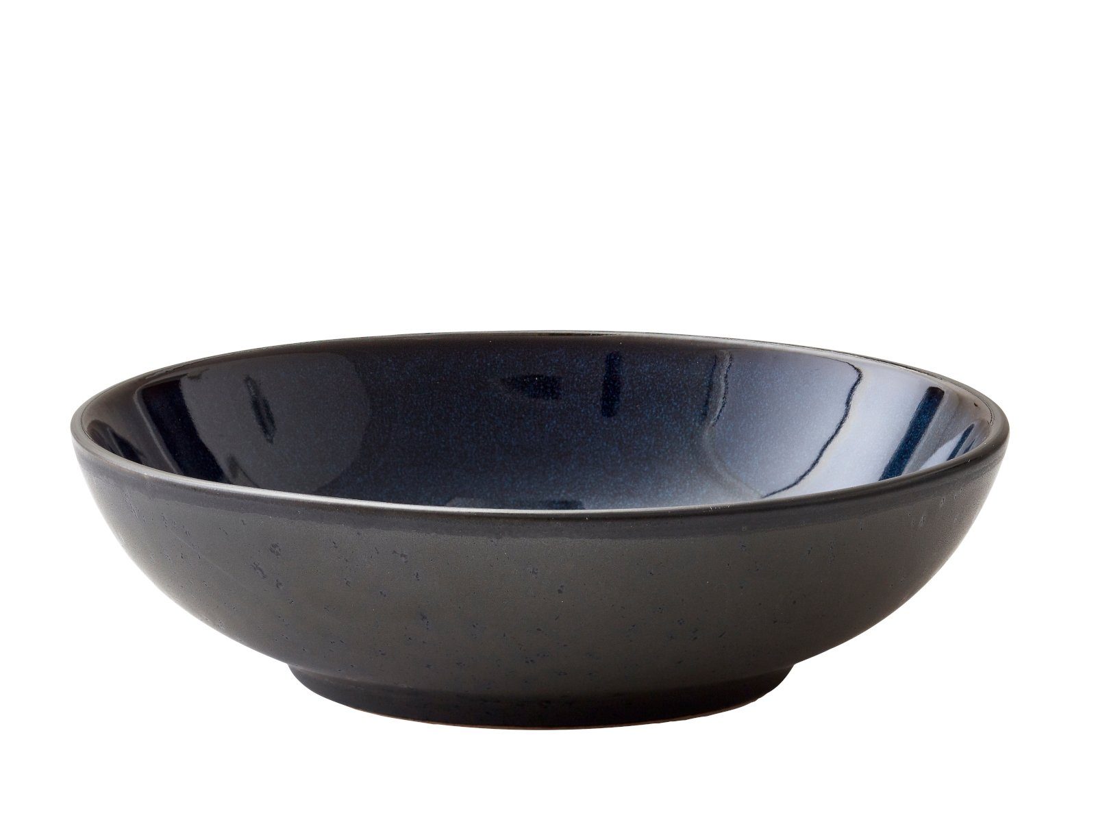 Bitz Паста тарелка Паста тарелка matt black / shiny darkblue 20 cm, Паста тарелка 20 cm Schwarz/Dunkelblau