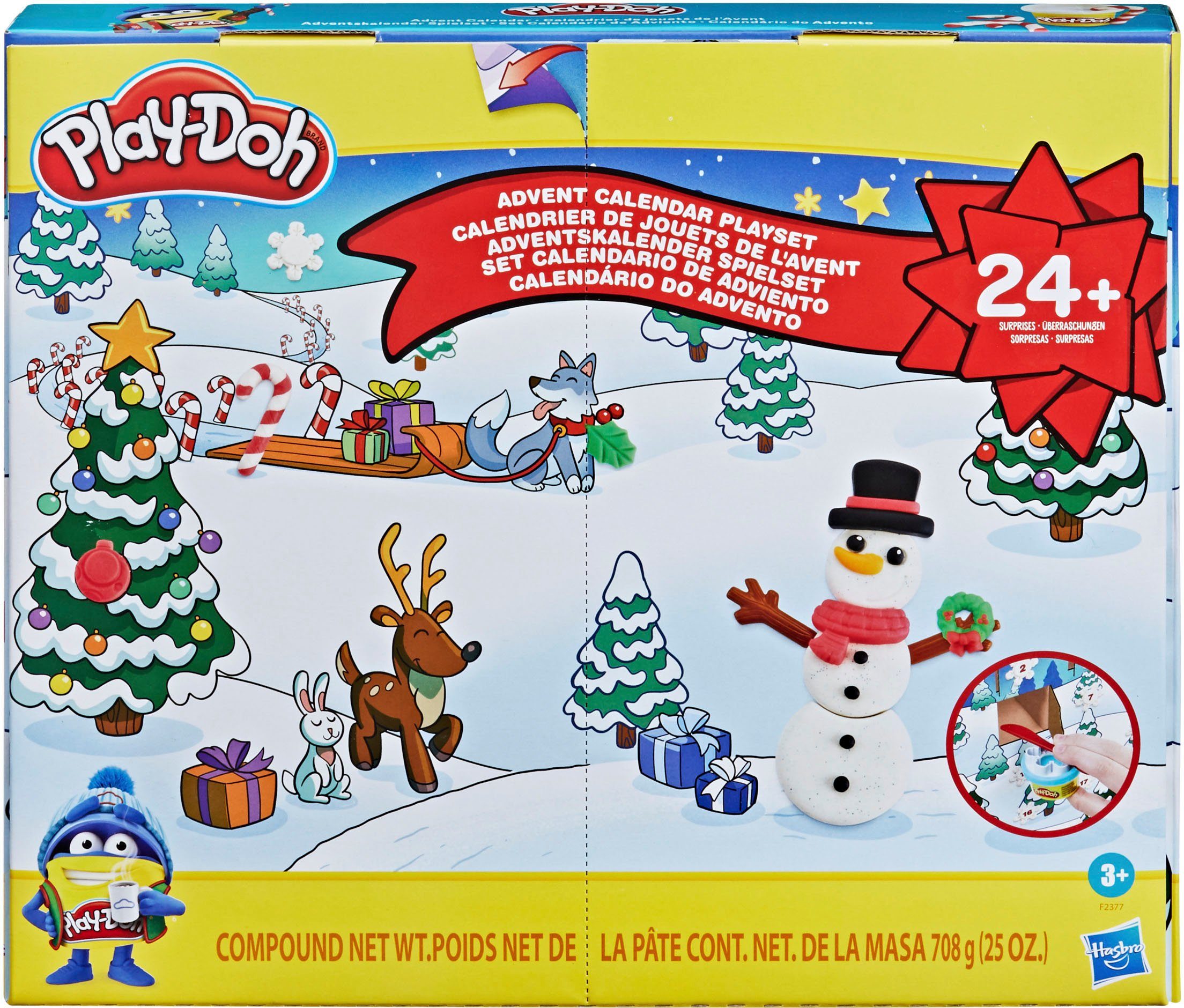 Hasbro Spielzeug-Adventskalender Play-Doh Spielset