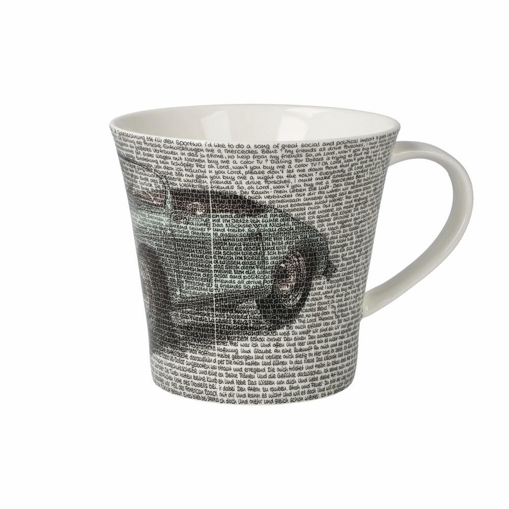 Goebel Becher Saxa - Porsche 356 Auratium Green, Fine Bone China