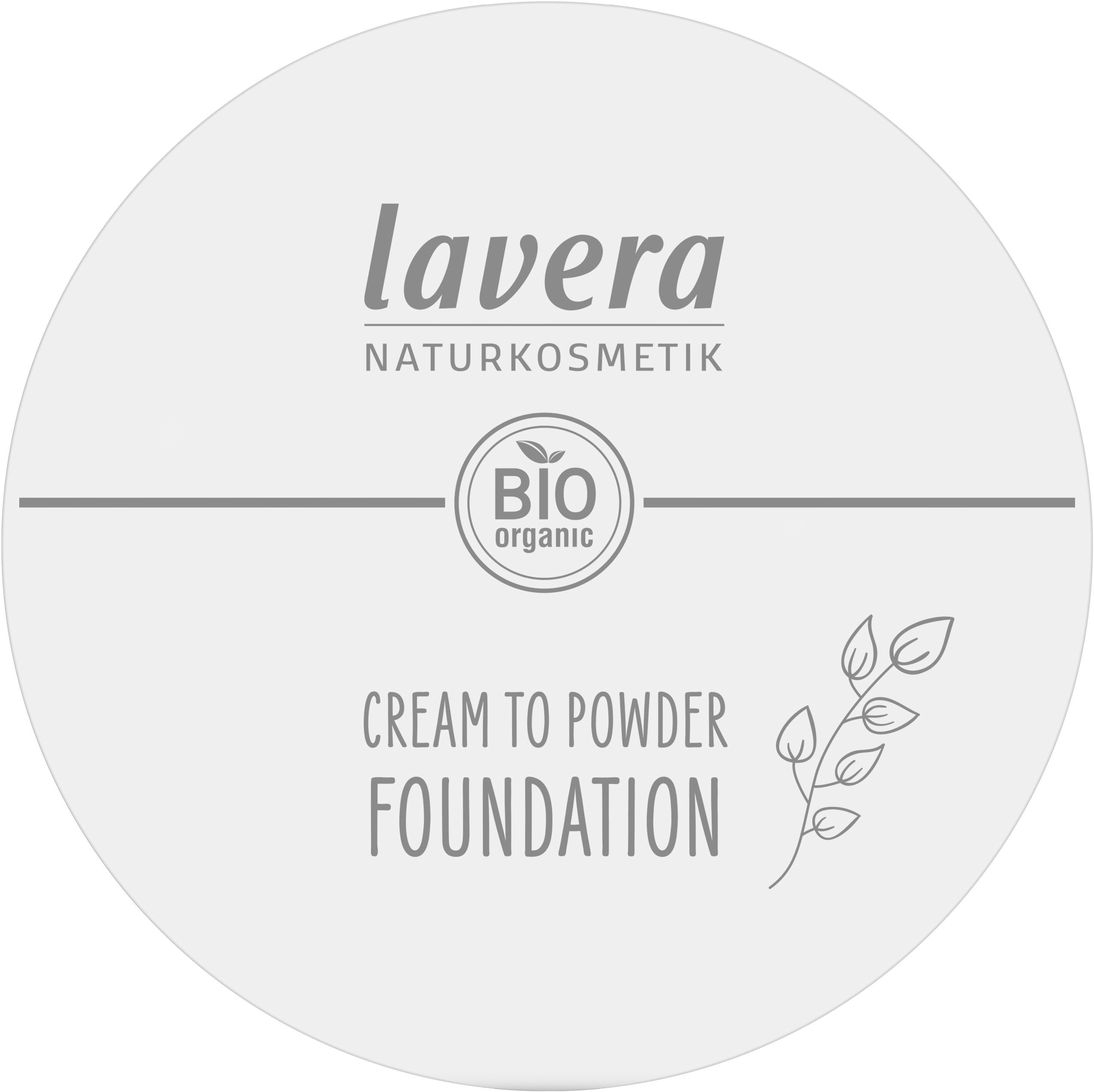 lavera Foundation Cream to Powder Foundation -Light 01-