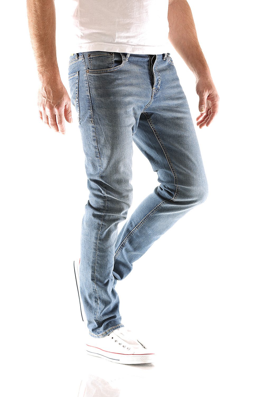 Jack & Jones Slim-fit-Jeans "JJIGLENN Slim-Fit mit Stretch und praktischer günstig online kaufen