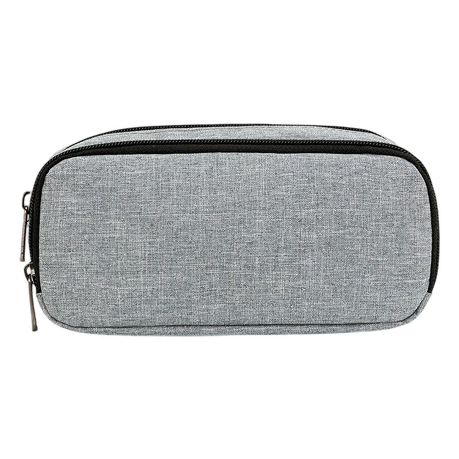 Refttenw Federmäppchen Unisex Federtasche,Mäppchen Etui Stifte 2 Fach,stiftemäppchen kinder