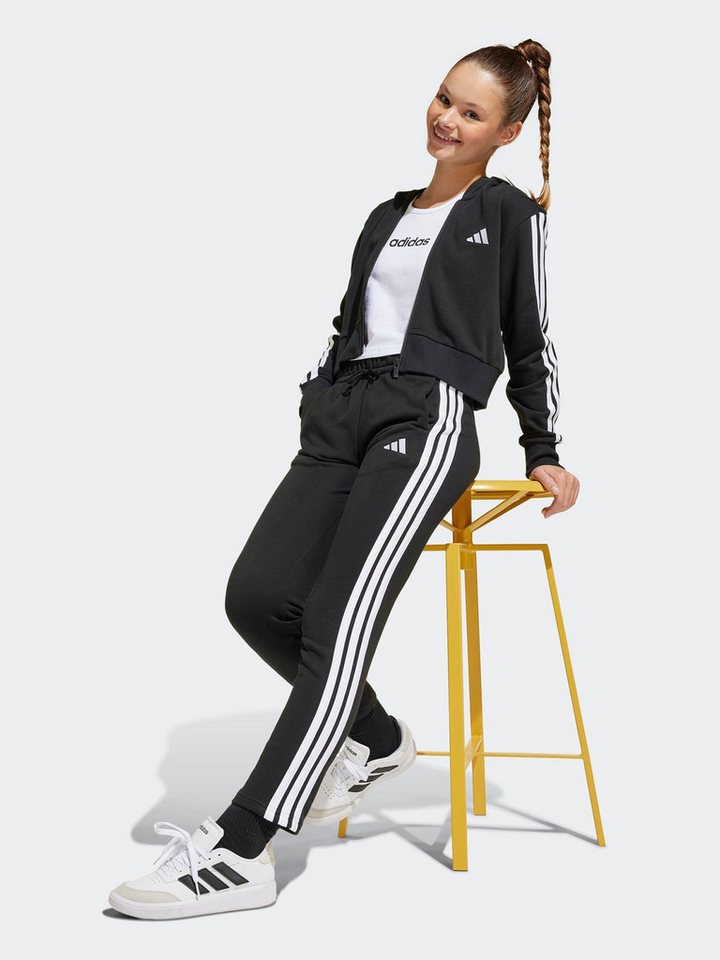 adidas Sportswear Sweatjacke Essentials (1-tlg) Seitenstreifen