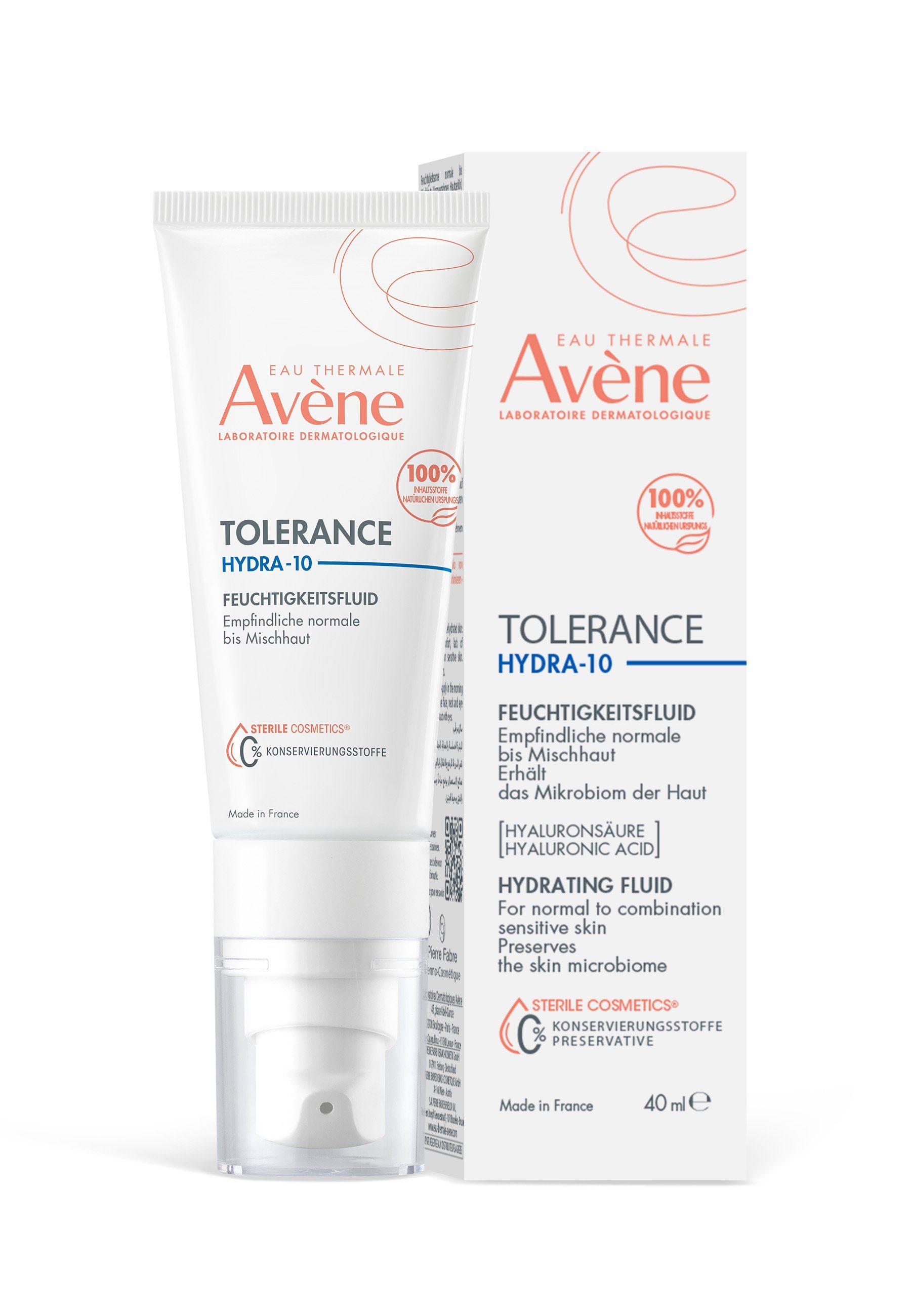 Avene Gesichtspflege Tolérance Hydra-10 Feuchtigkeitsfluid