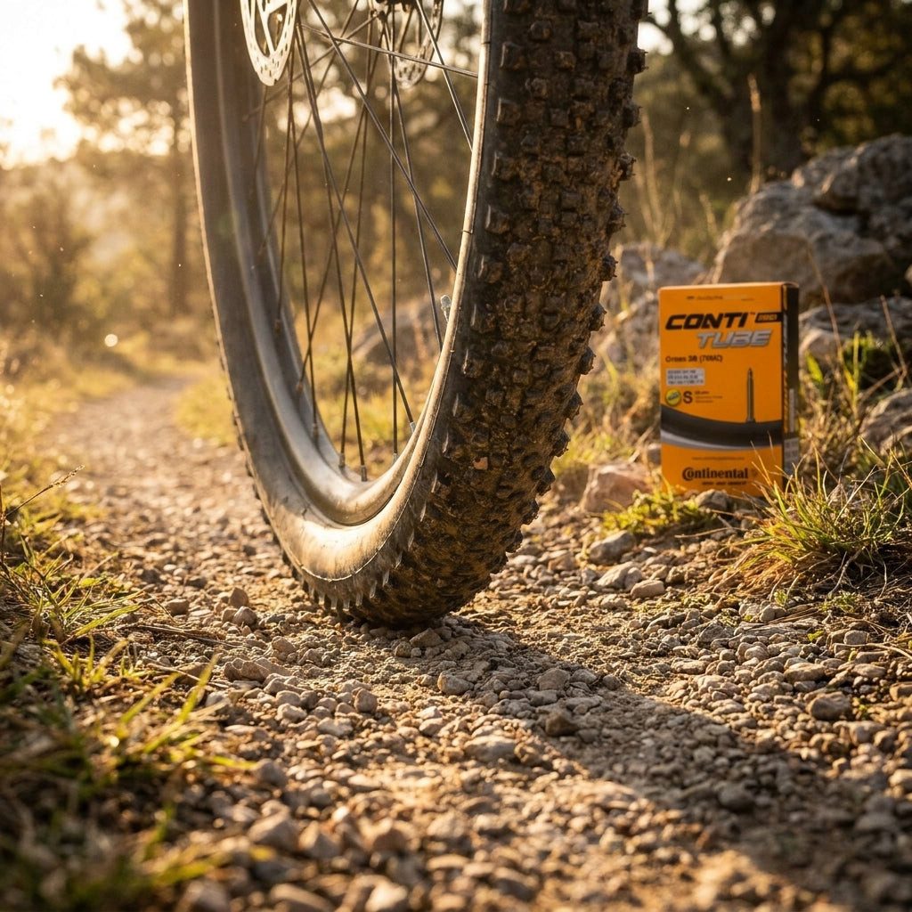 CONTINENTAL Fahrradschlauch Continental Cross 28 Fahrradschlauch 32/47-622 - SV 60 mm