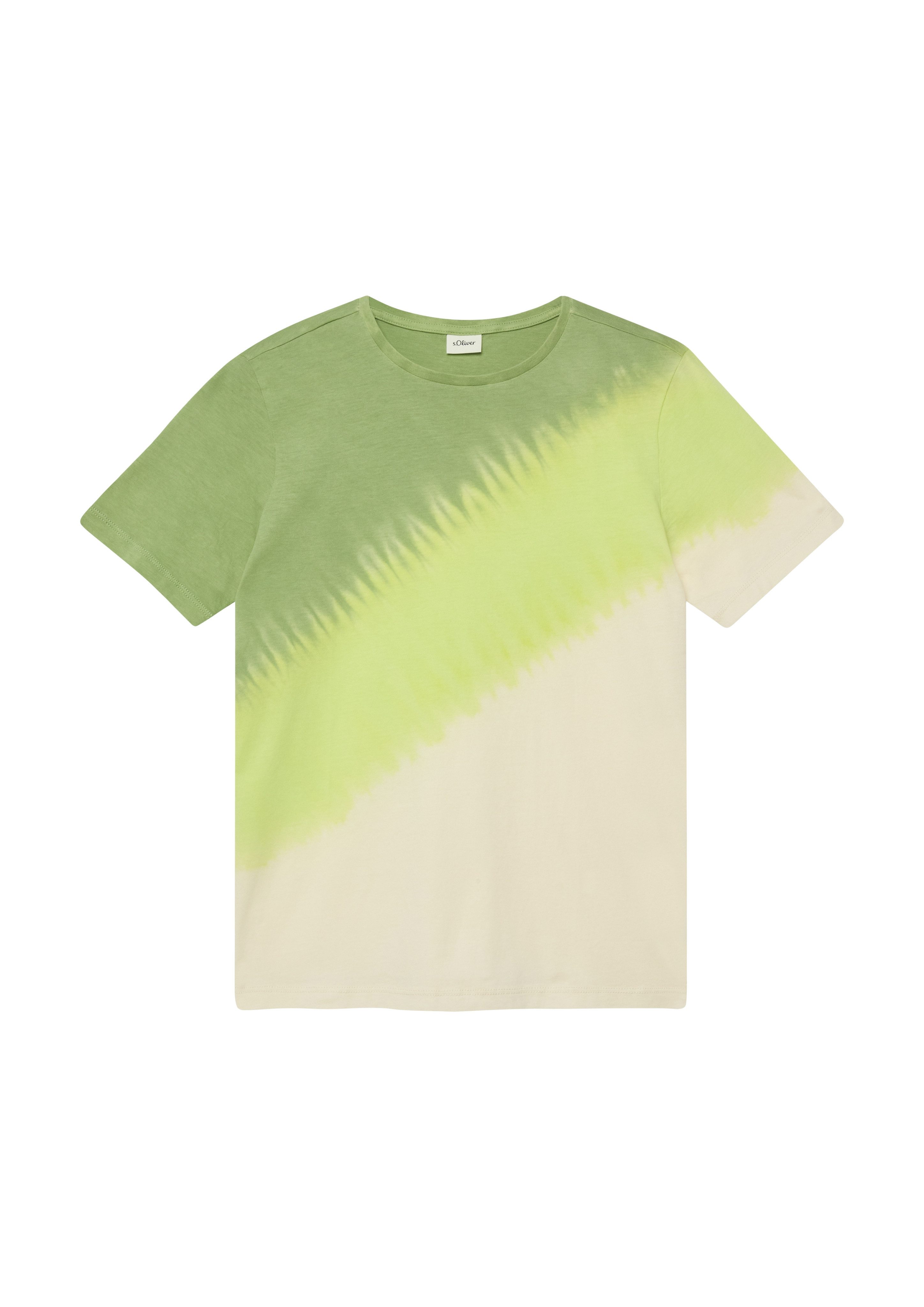 s.Oliver Junior T-Shirt Regular Fit, Batik-Look