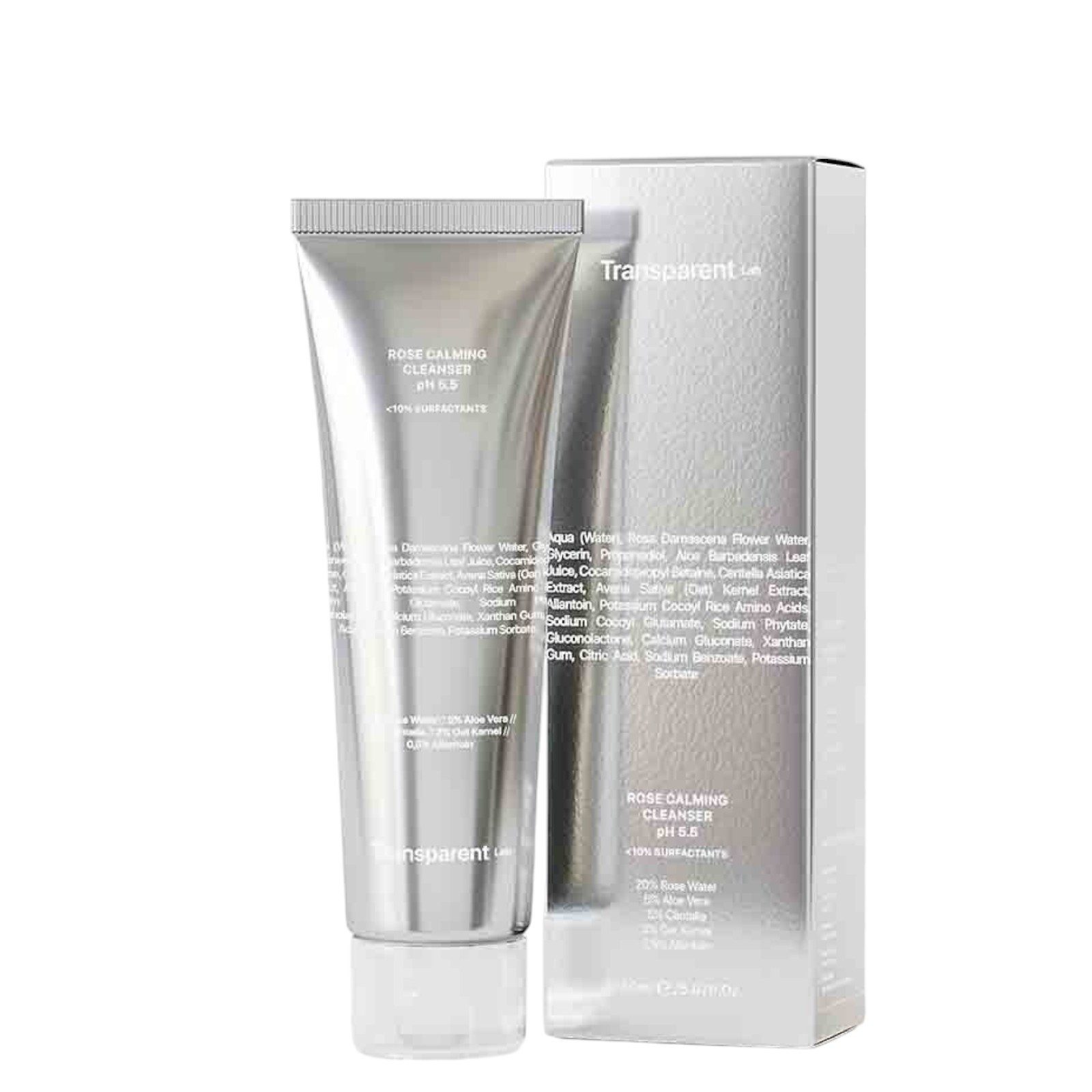 Transparent Lab Gesichtsreinigungsgel Transparent Lab Rose Calming Cleanser pH 5.5 (150ml)