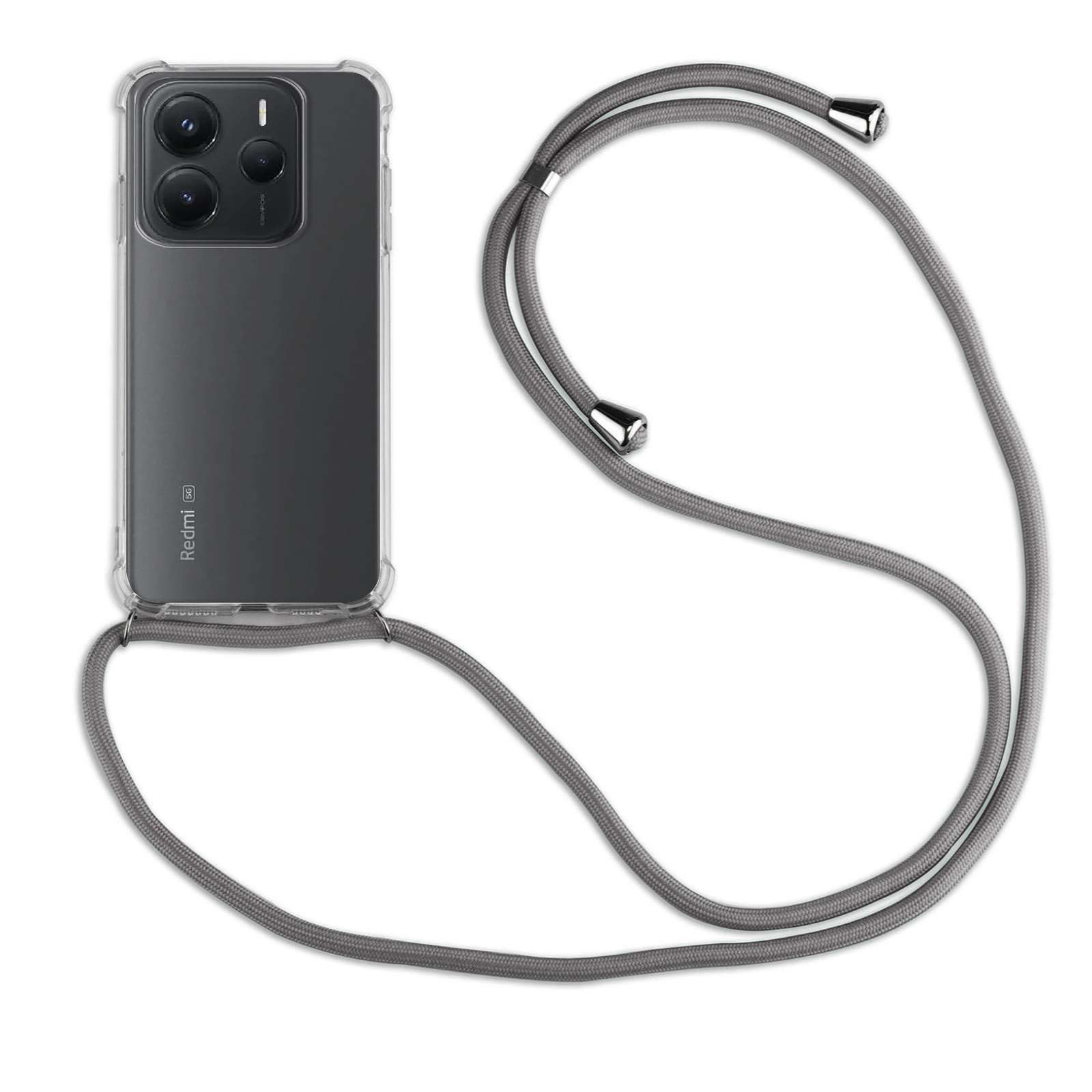 betterfon Handyhülle Handykett für Xiaomi Redmi Note 14 Serie Hülle mit Kordel Band, Hände frei – mit Silikonhülle & Schnur für flexiblen Alltag
