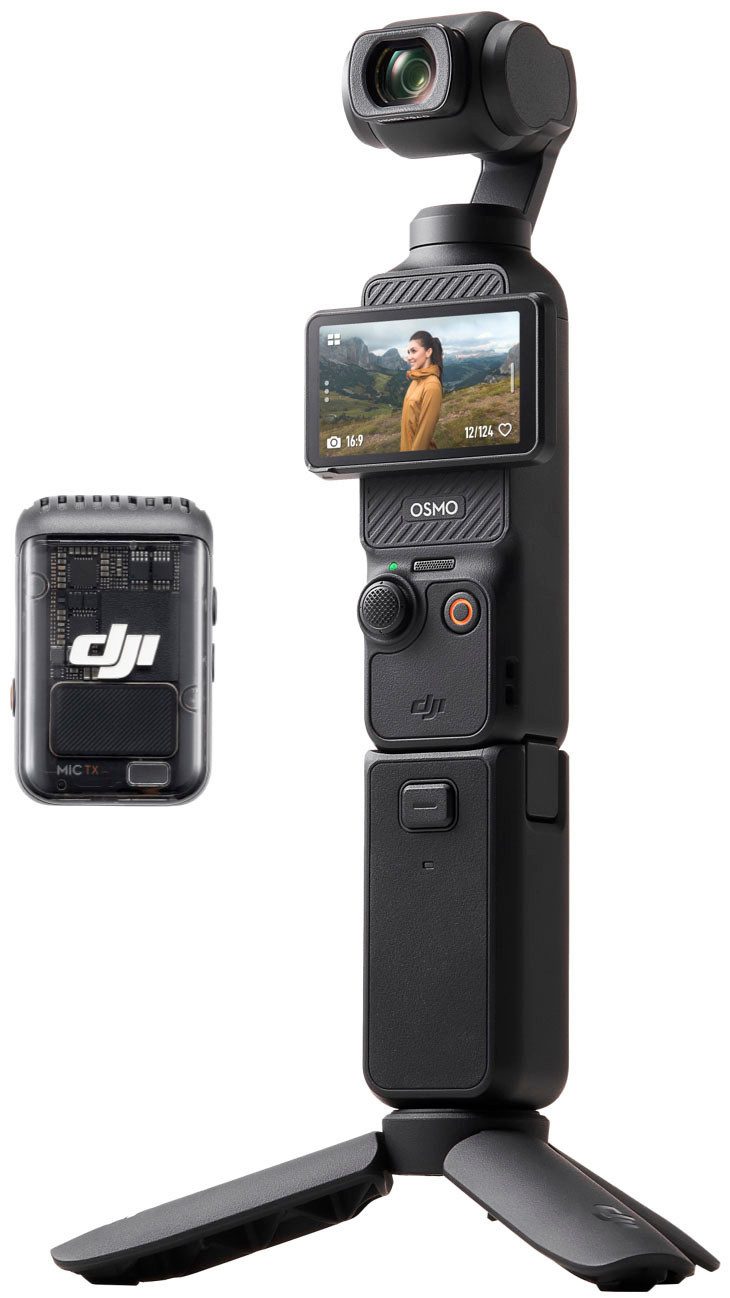 DJI Osmo Pocket 3 Kreativ Combo Camcorder (4K Ultra HD, Bluetooth)