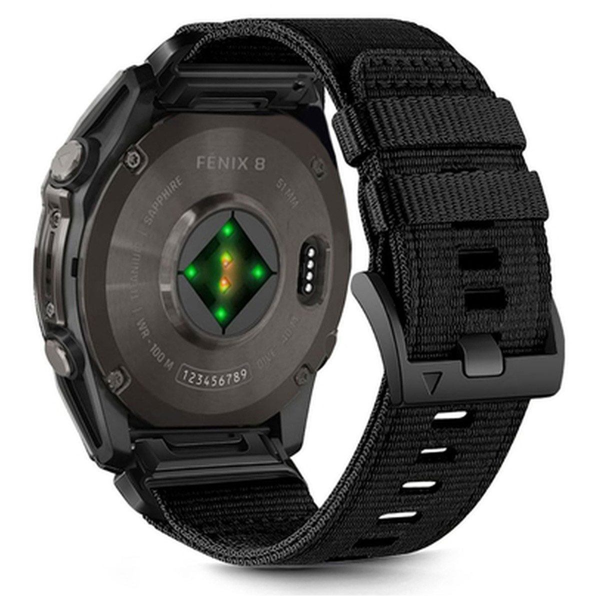 TECH PROTECT Smartwatch-Armband Tech-Protect Nylonband für Garmin Fenix 3/5X/3HR/5X Plus/6X/6X Pro/7X