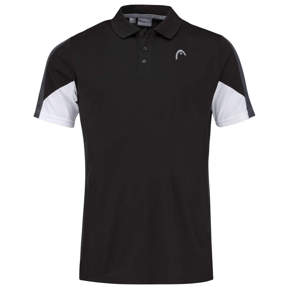 Head Poloshirt Club Technical (Moisture Transfer Microfiber Technologie) schwarz