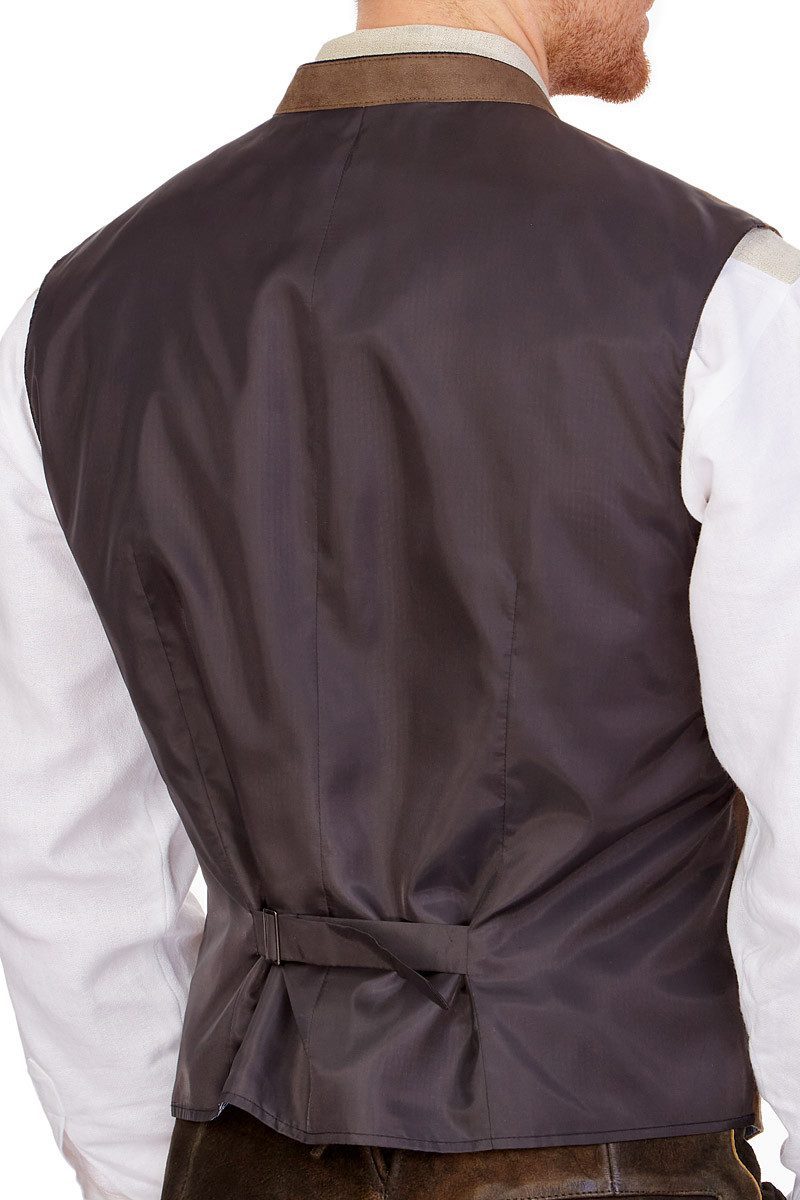 Gebr. Weis menswear Trachtenweste Trachtenweste - BODENSEE - rehbraun