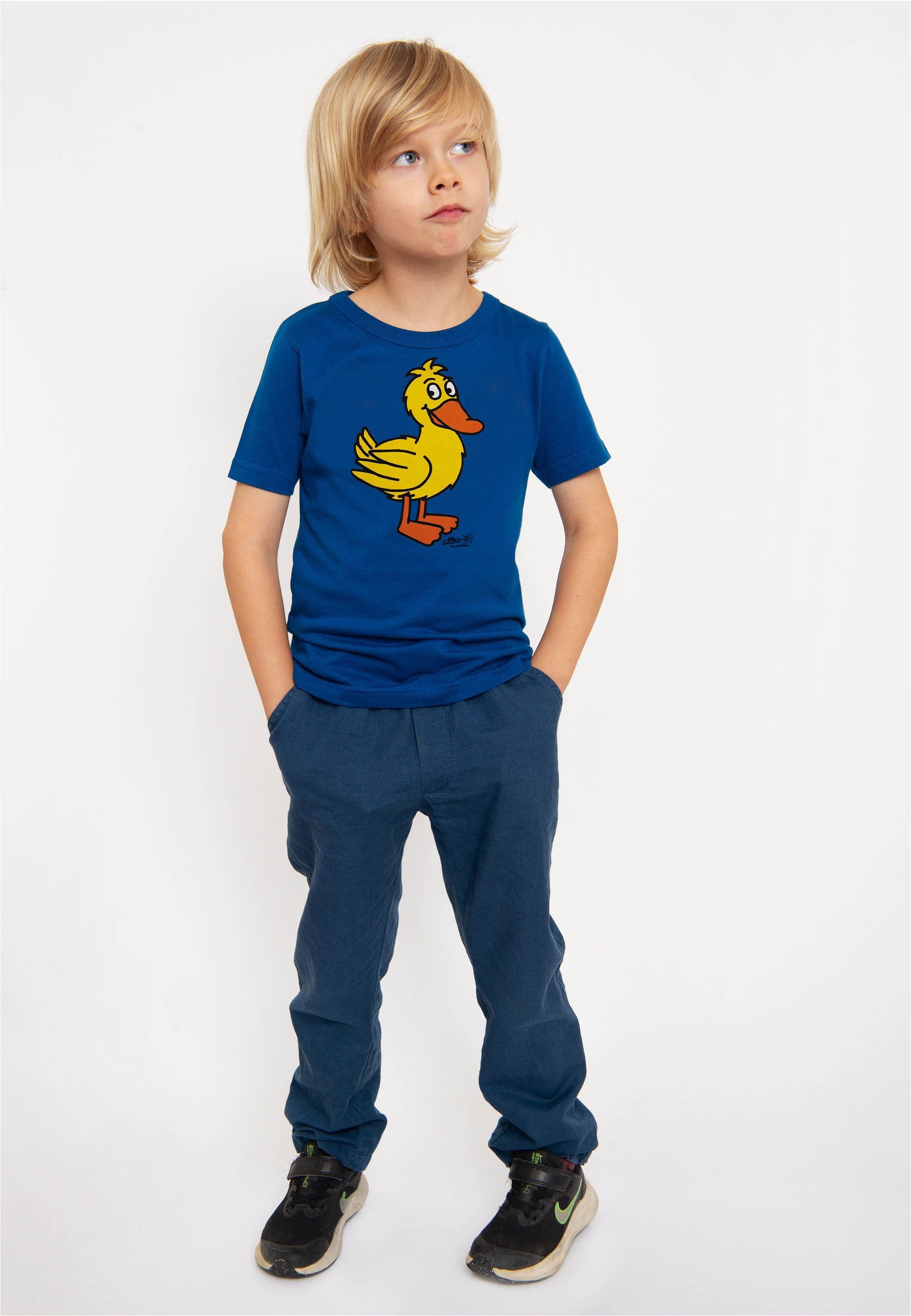 LOGOSHIRT T-Shirt Die Sendung mit der Maus mit coolem Print