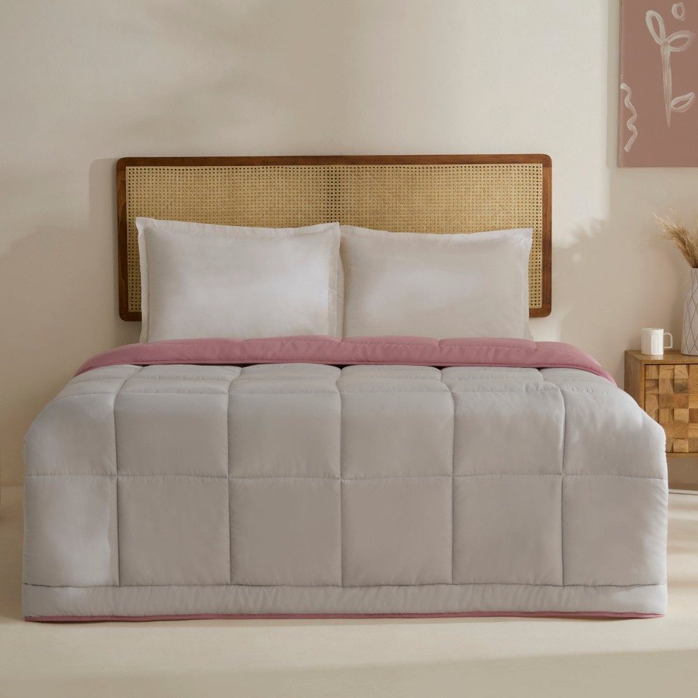 Karaca Tagesdecke Karaca Double Face Bettdecke Tagesdecke Decke Pudra - Hel günstig online kaufen