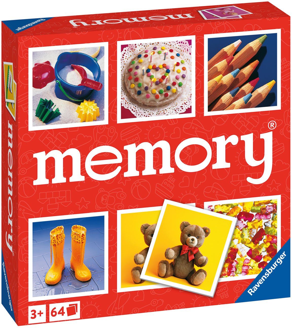 Ravensburger Spiel memory® Junior, Kinderspiel, Made in Europe