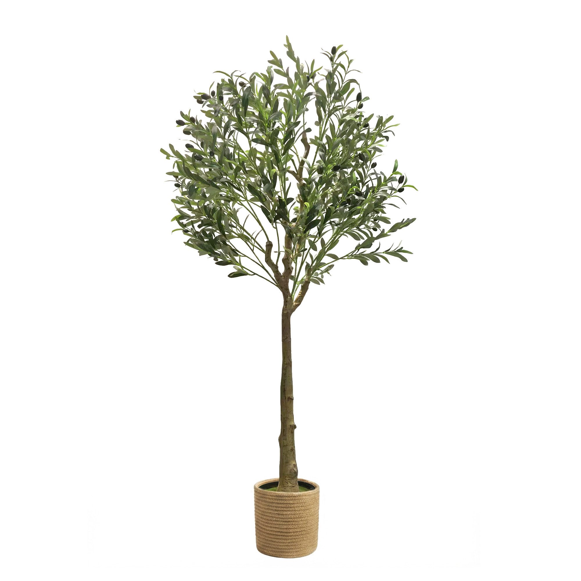 Kunstbaum Kunstpflanzen groß Olivenbaum künstliche Pflanze, Höhe 150 cm/180 cm