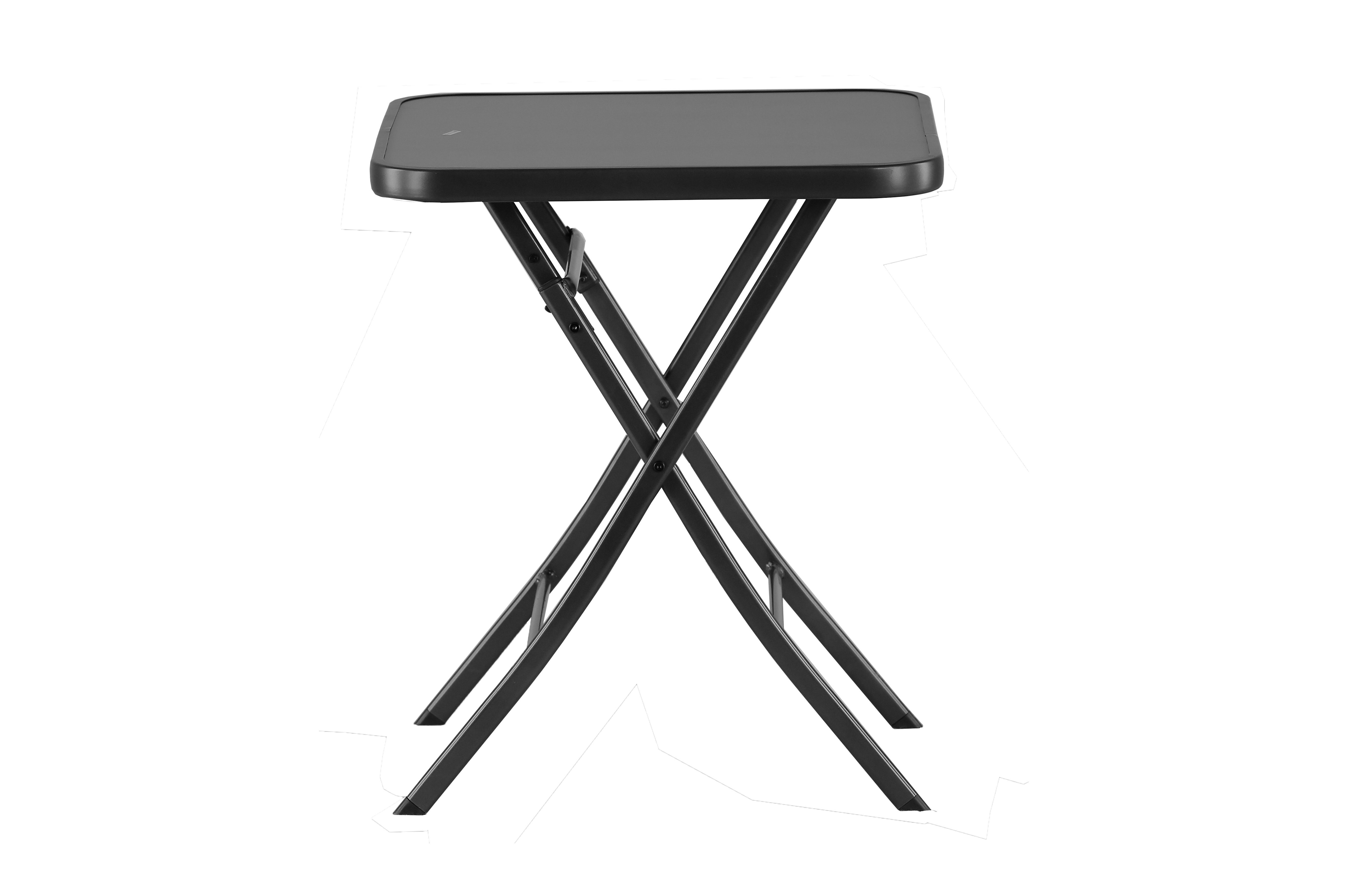 MANDALIKA Garden Gartentisch Garda anthrazit Klapptisch Balkontisch