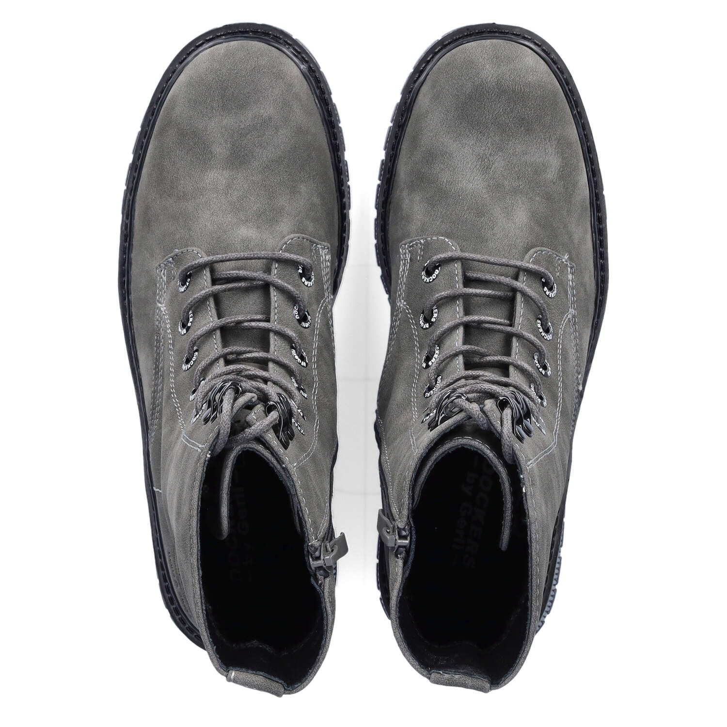 Dockers by Gerli Dockers by Gerli 57BI201 Dunkelgrau/Schwarz Sneaker – Bild 4 von 5