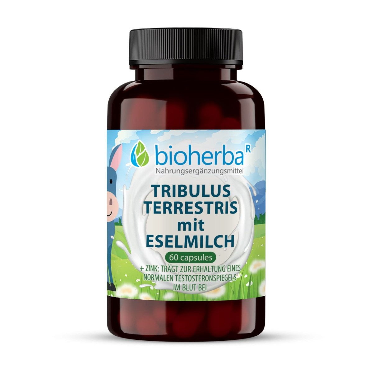 Tribulus Terrestris mit Eselsmilch 60 Kapseln Kapseln