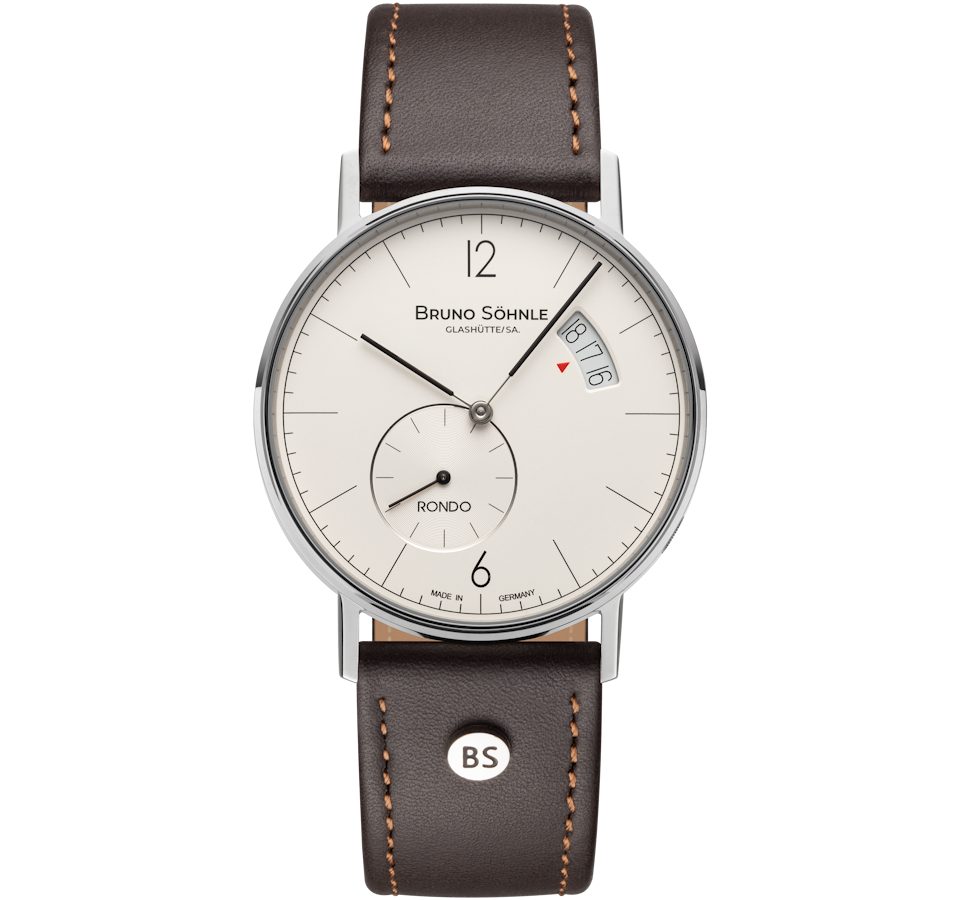 BRUNO SÖHNLE Quarzuhr Herrenuhr Glashütte Bruno Söhnle Rondo