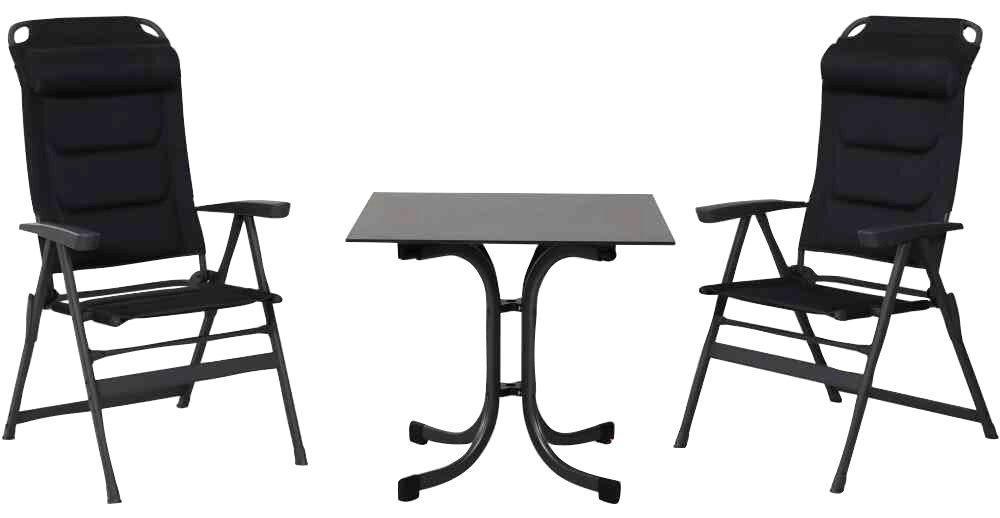 Siena Garden Garten-Essgruppe Premium, (3-tlg)