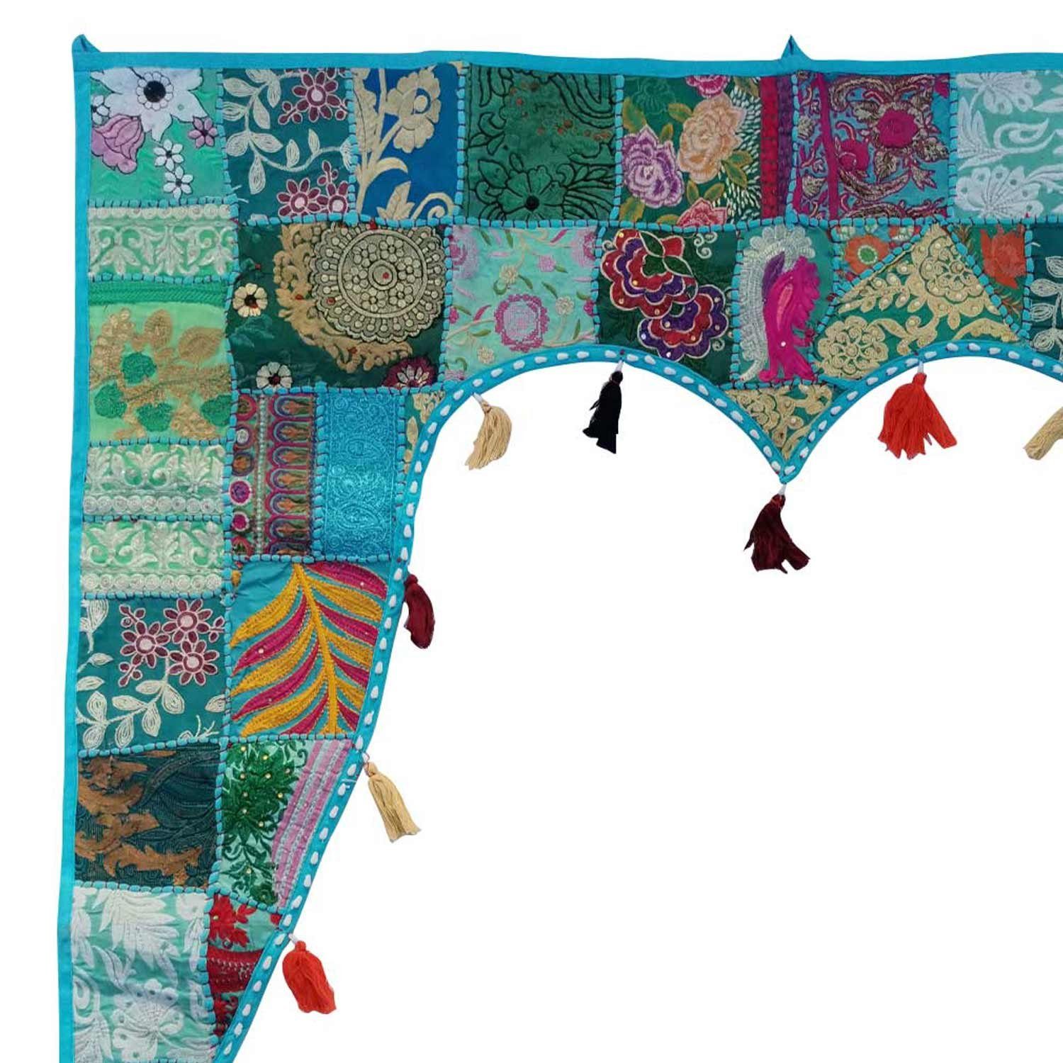 Casa Moro Türvorhang Indischer Türvorhang Toran 110x100 cm (BxH) Orientalis günstig online kaufen